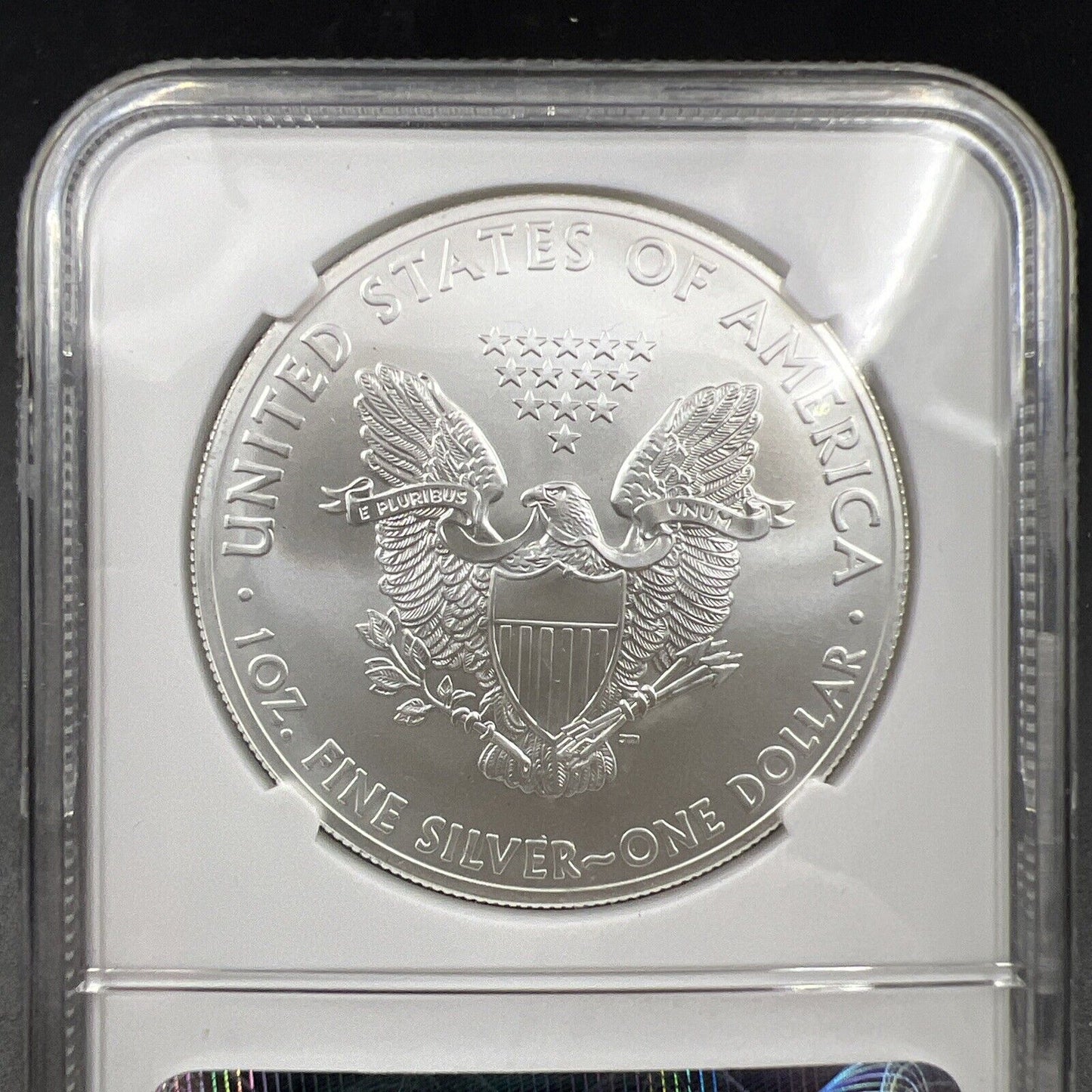 2014 1 oz .999 American Silver Eagle Coin NGC Certified MS69 Eagle Holder #63