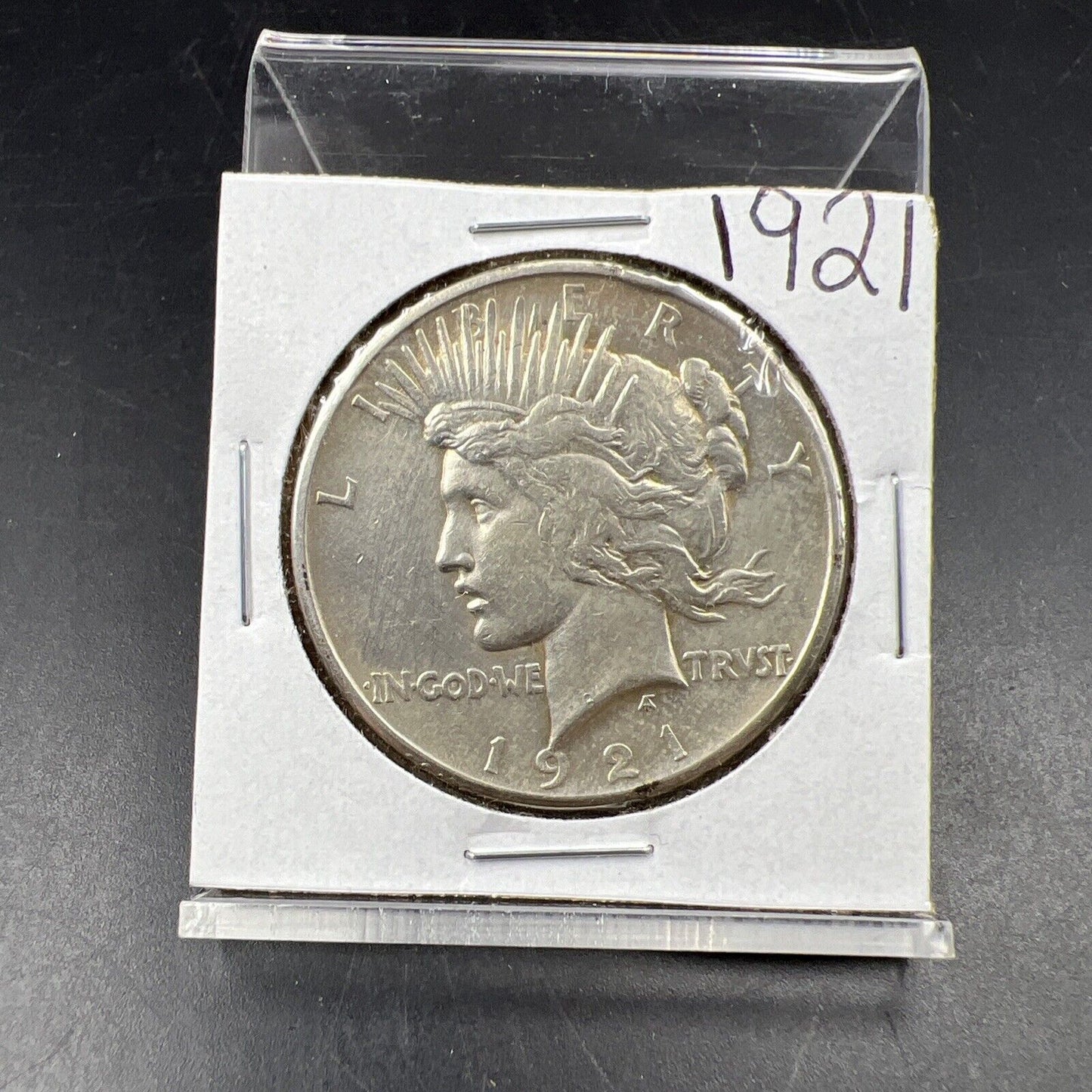 1921 $1 Peace Silver Dollar Coin Choice EF XF Extra Fine Circ