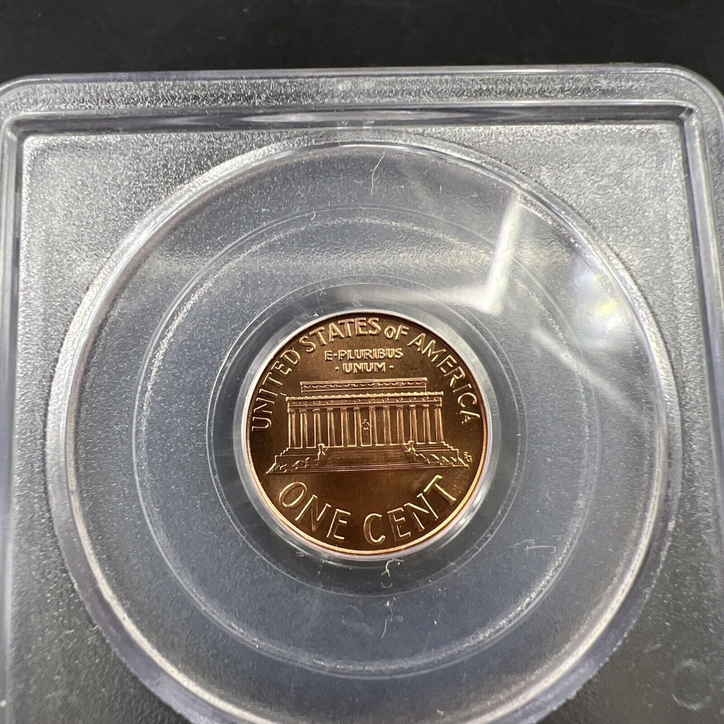 1996 D Lincoln Memorial Cent Penny Coin PCGS MS67 RD Gem BU Certified #842