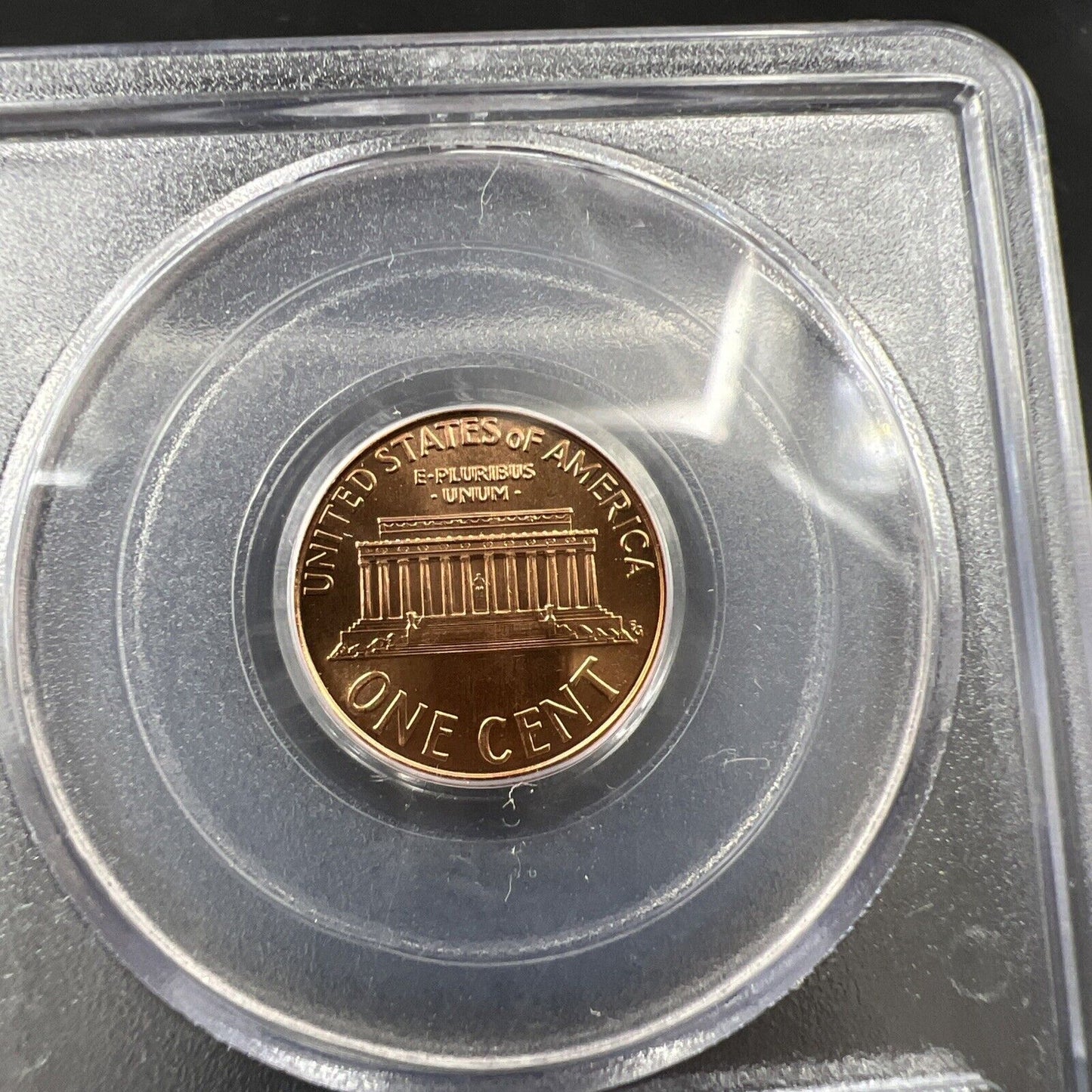 1996 D Lincoln Memorial Cent Penny Coin PCGS MS67 RD Gem BU Certified #842