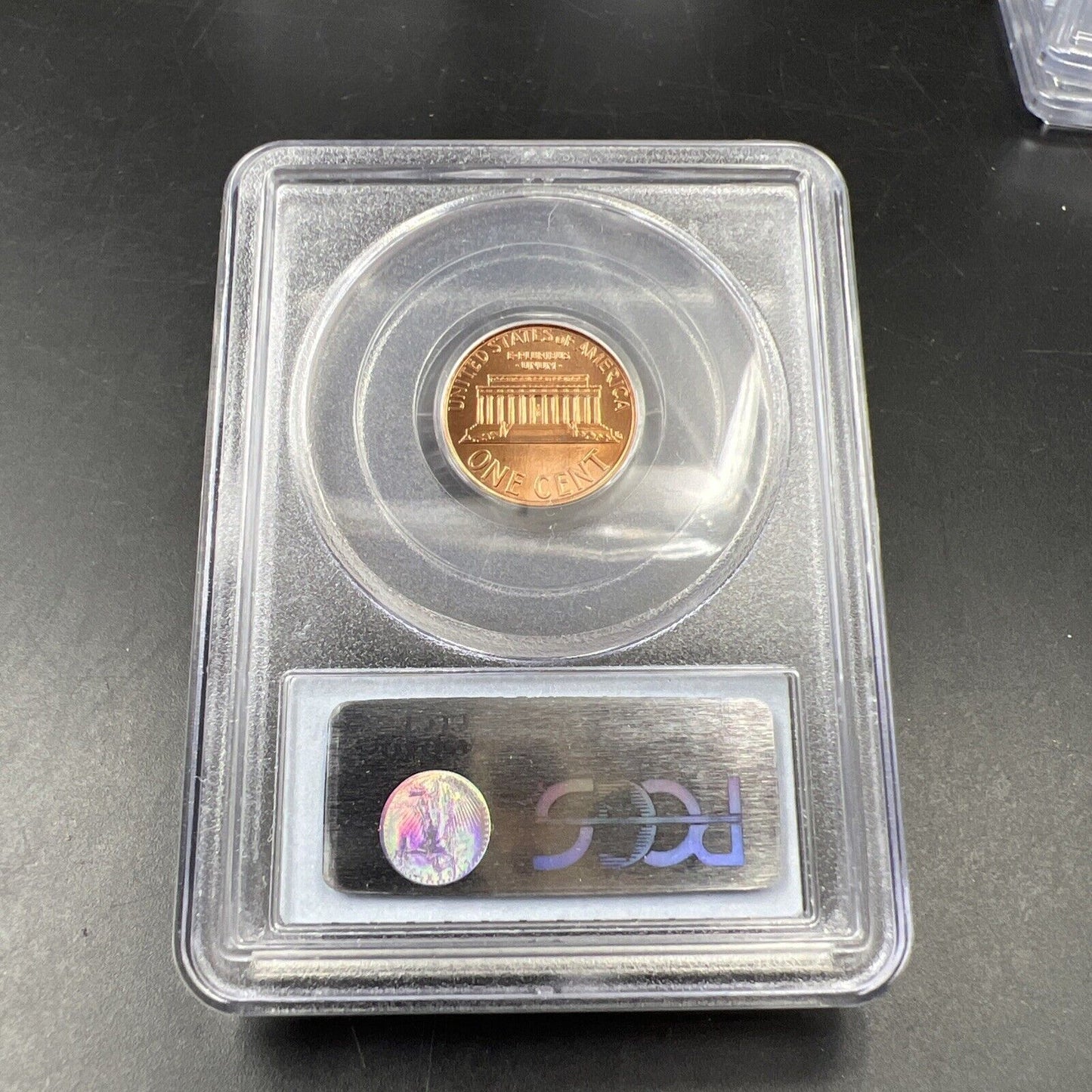 1996 D Lincoln Memorial Cent Penny Coin PCGS MS67 RD Gem BU Certified #842