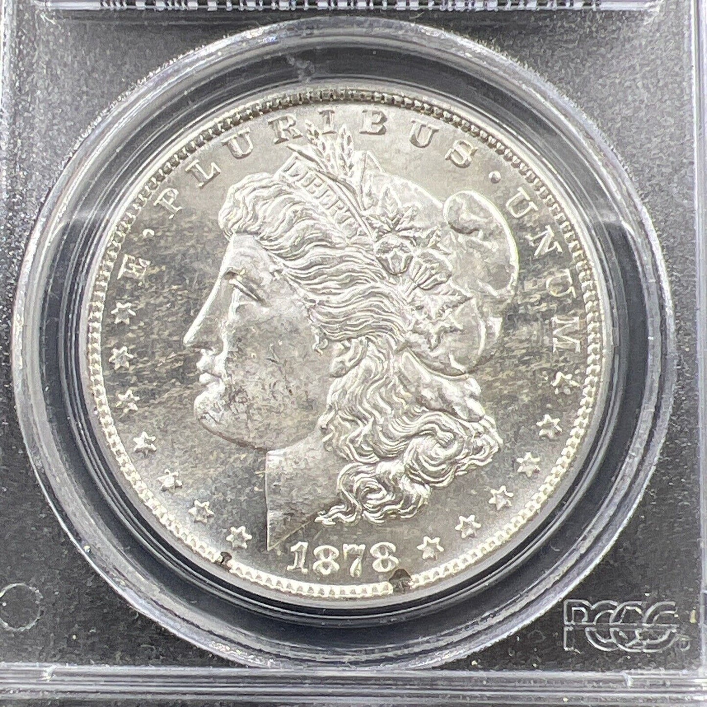 1878 S $1 Morgan Eagle Silver Dollar Coin PCGS MS64 Choice BU Certified