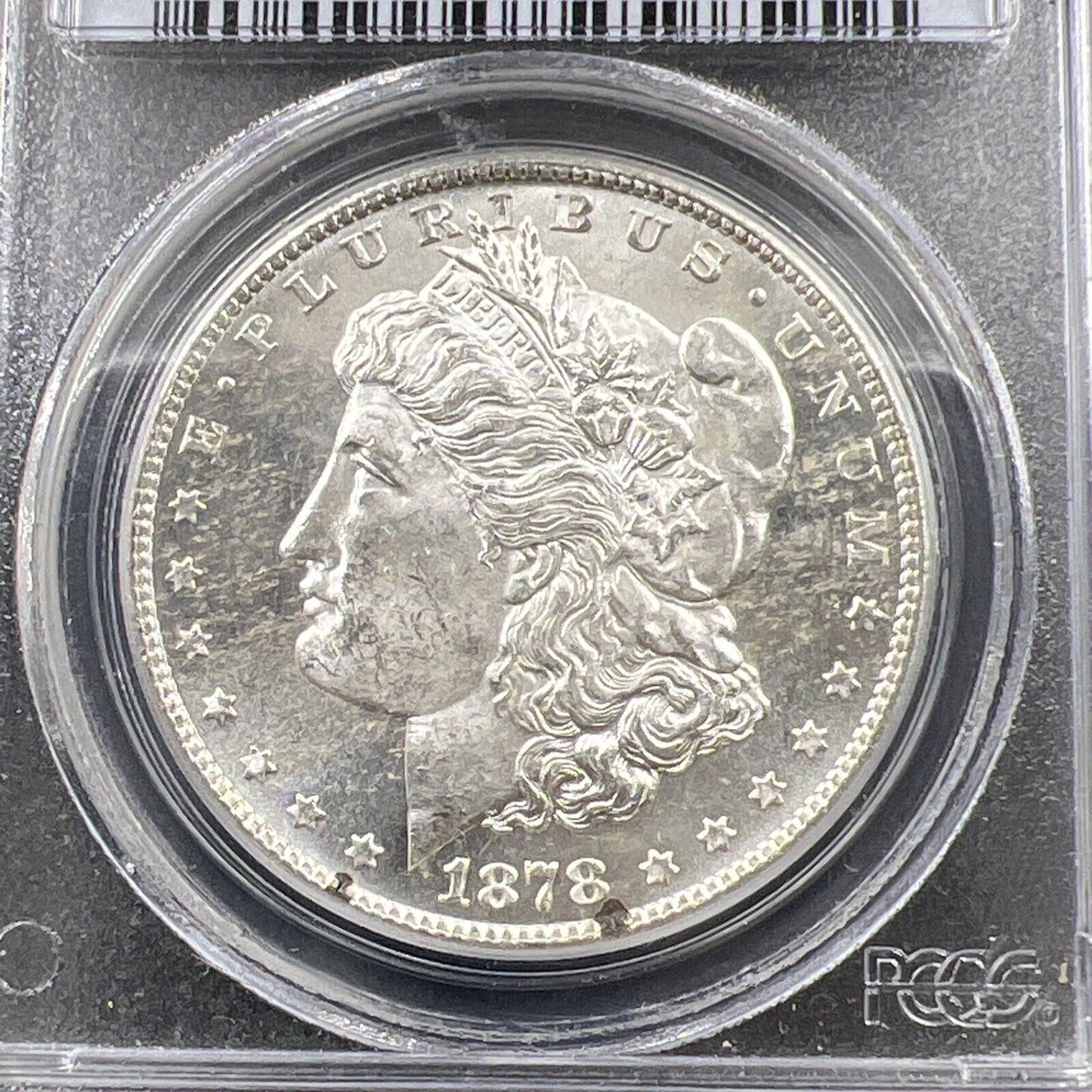 1878 S $1 Morgan Eagle Silver Dollar Coin PCGS MS64 Choice BU Certified