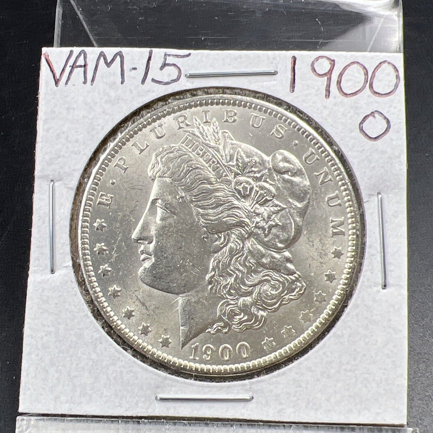 1900 O $1 Morgan Silver Dollar Coin VAM 15 DDO Stars BU UNC Top 100