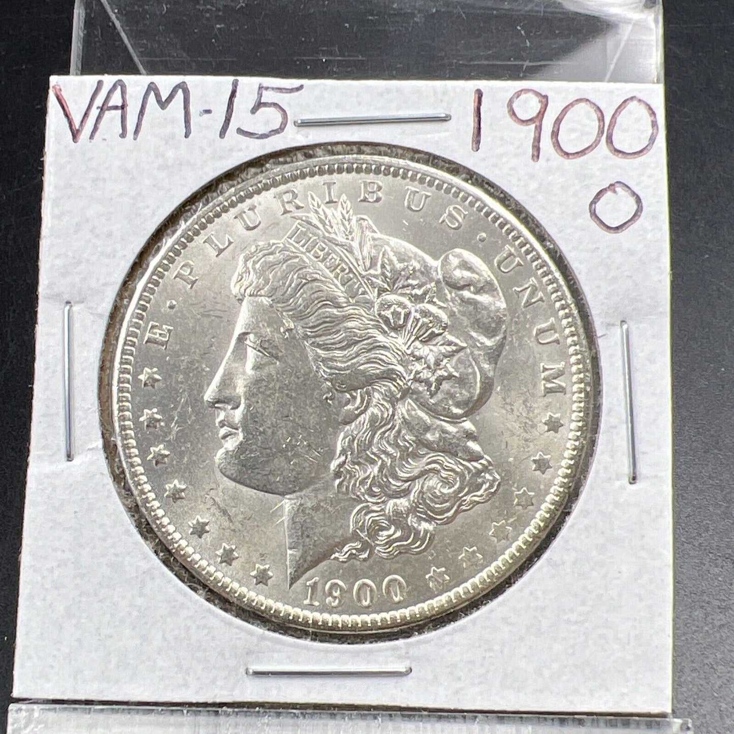 1900 O $1 Morgan Silver Dollar Coin VAM 15 DDO Stars BU UNC Top 100