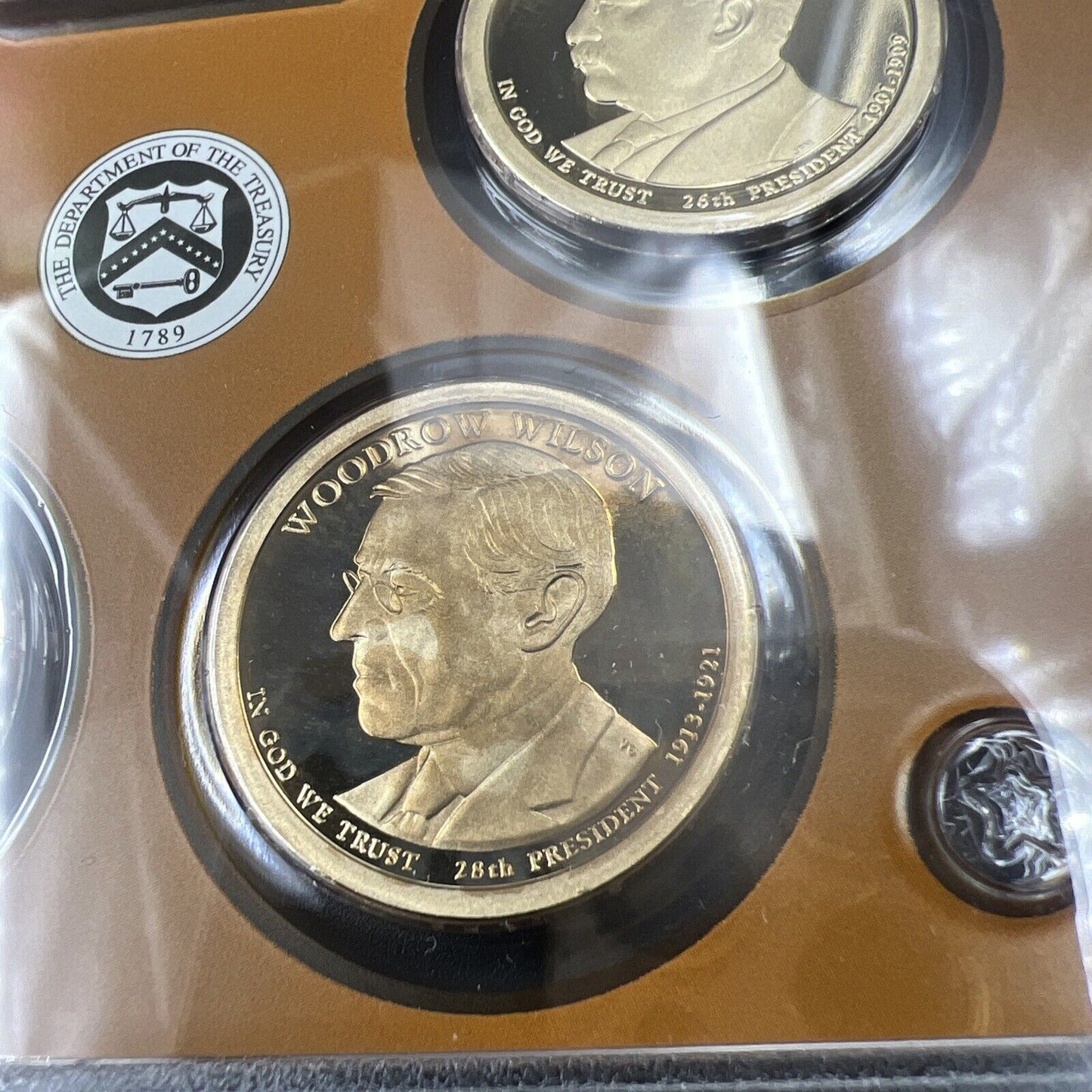 2013 US Mint Presidential 1$ Dollar Coin Proof Set Complete With Box & COA OGP