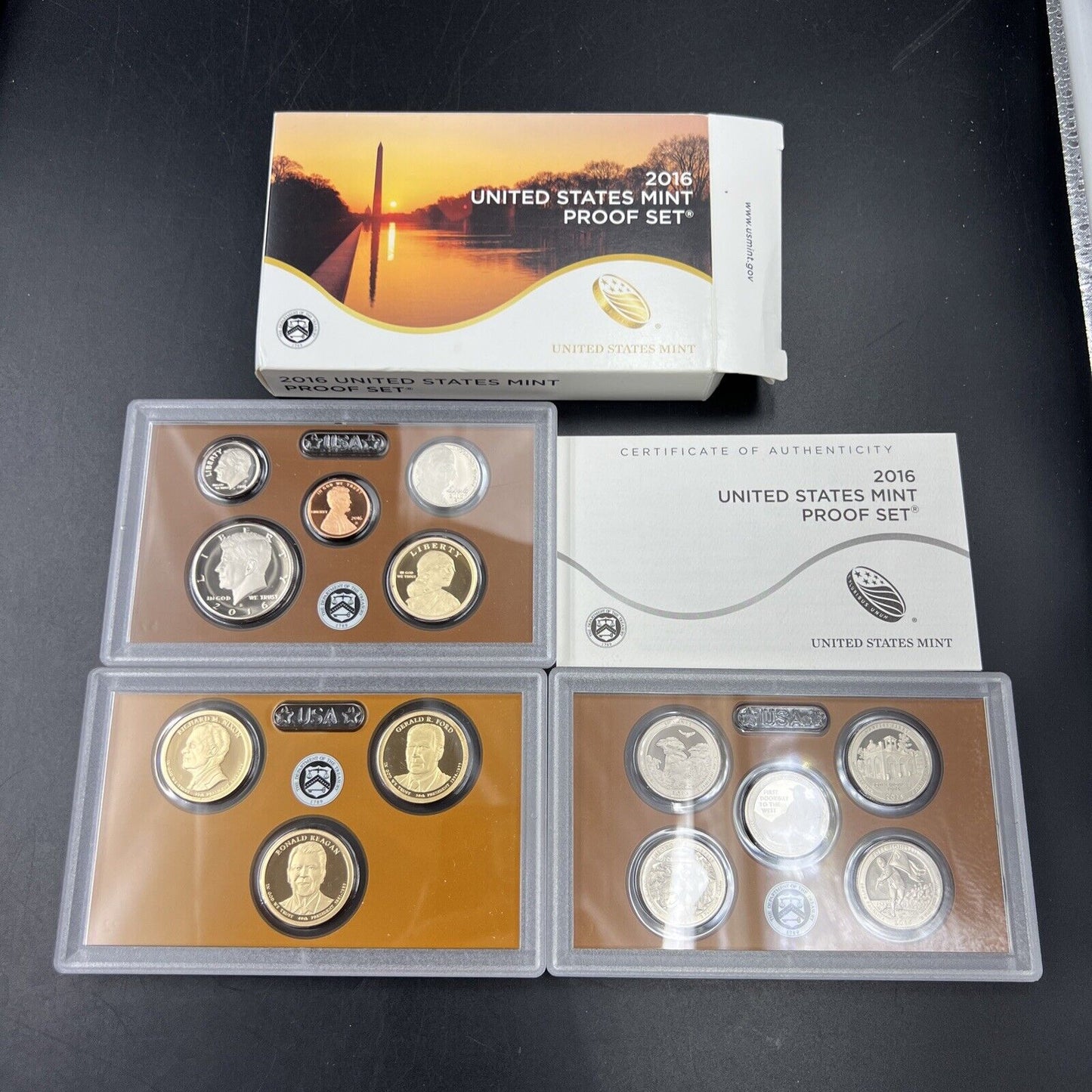 2016 Complete 13 Coin US Mint Proof Set OGP