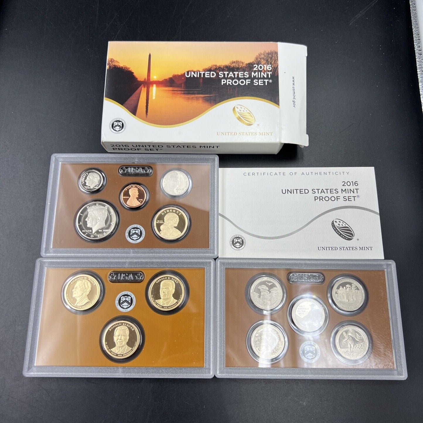 2016 Complete 13 Coin US Mint Proof Set OGP