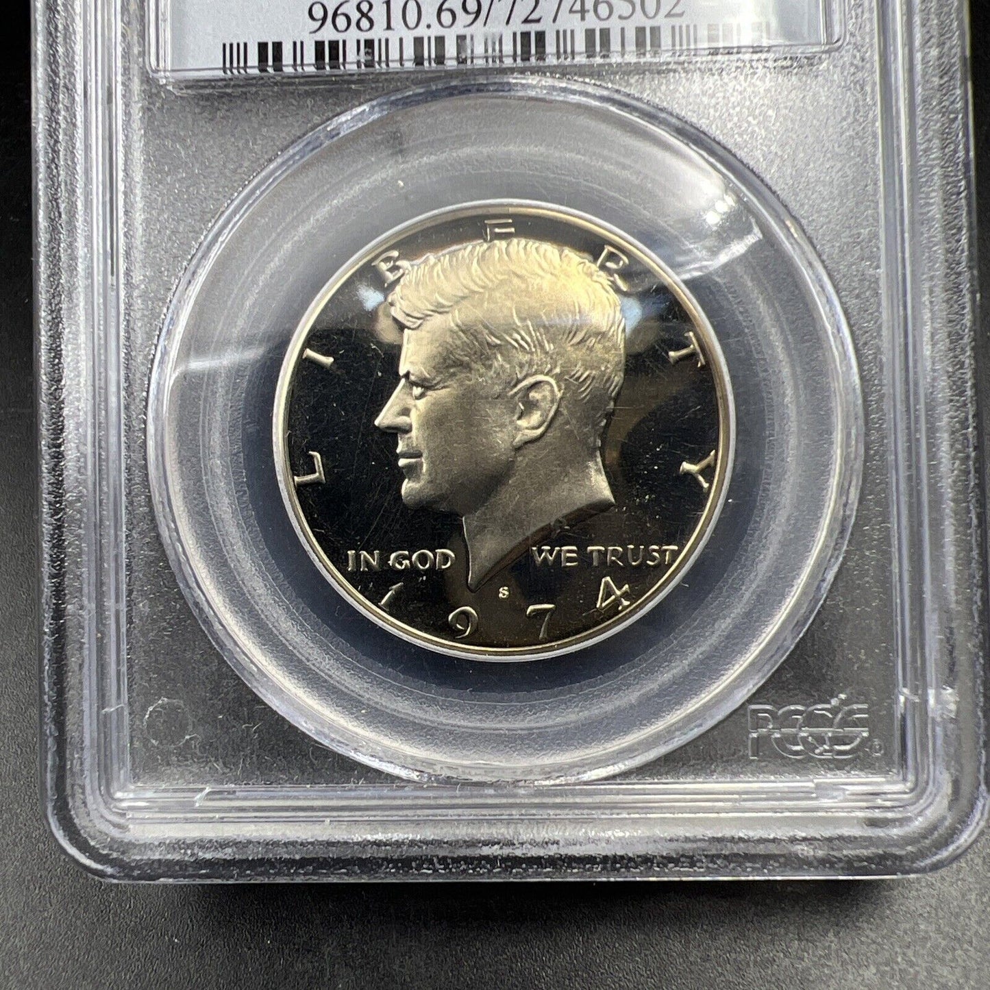 1974 S Kennedy Half Dollar Coin PCGS PR69 DCAM #502 Gem Proof Certified