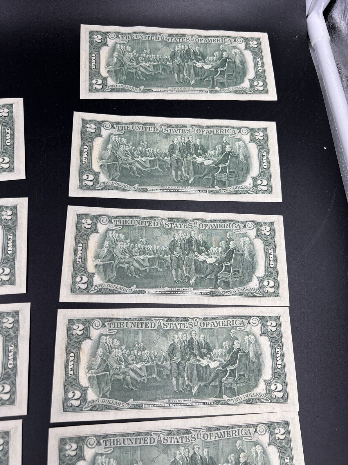 15 Consecutive 1976 $2 FRN Two Dollar Federal Reserve Postal Note CH AU/UNC