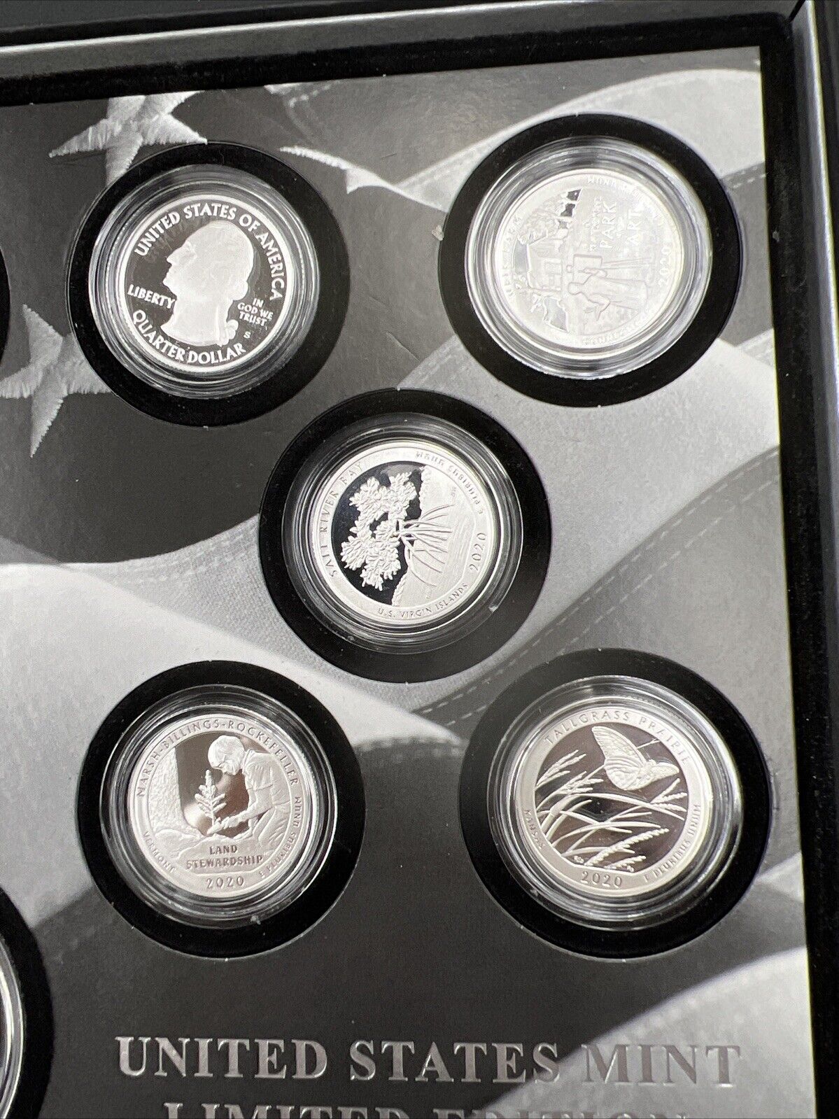 2020 United States Mint Limited Edition Silver Eagle Proof Set w/ Box & COA