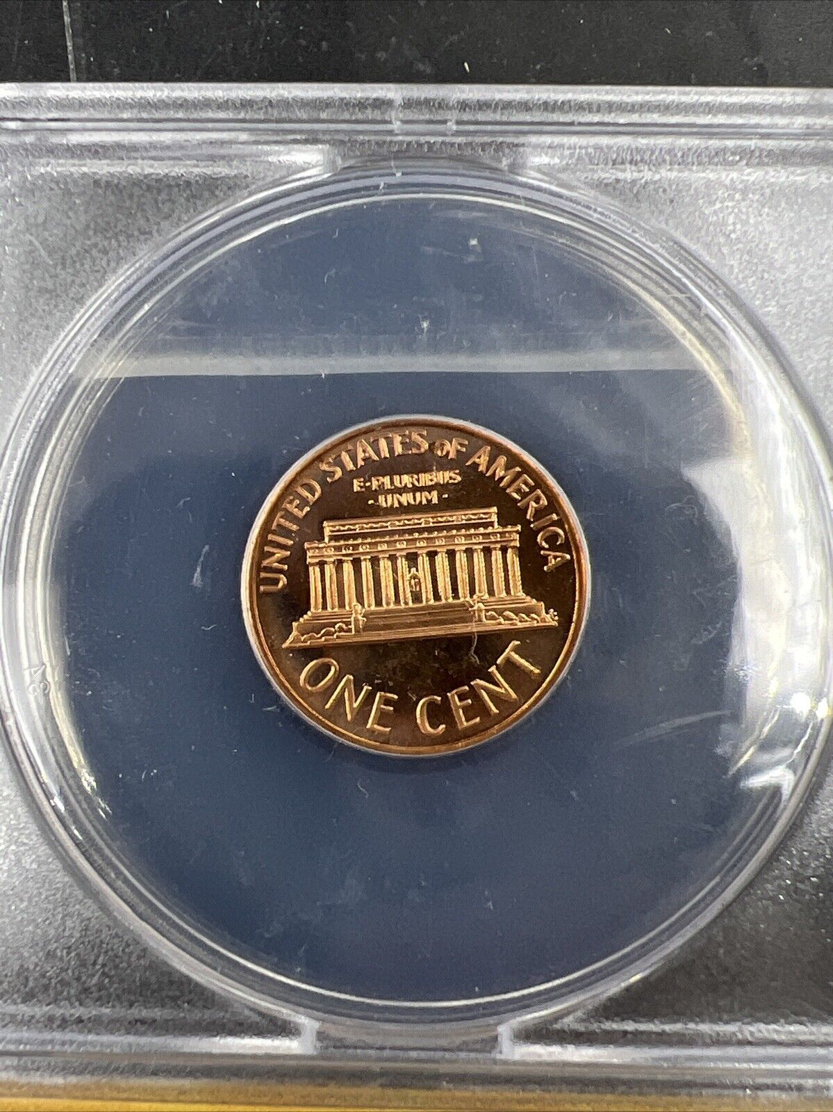 1970 S 1c FS-1402 Small Date Variety Lincoln Memorial Cent Coin PF65 Cameo ANACS