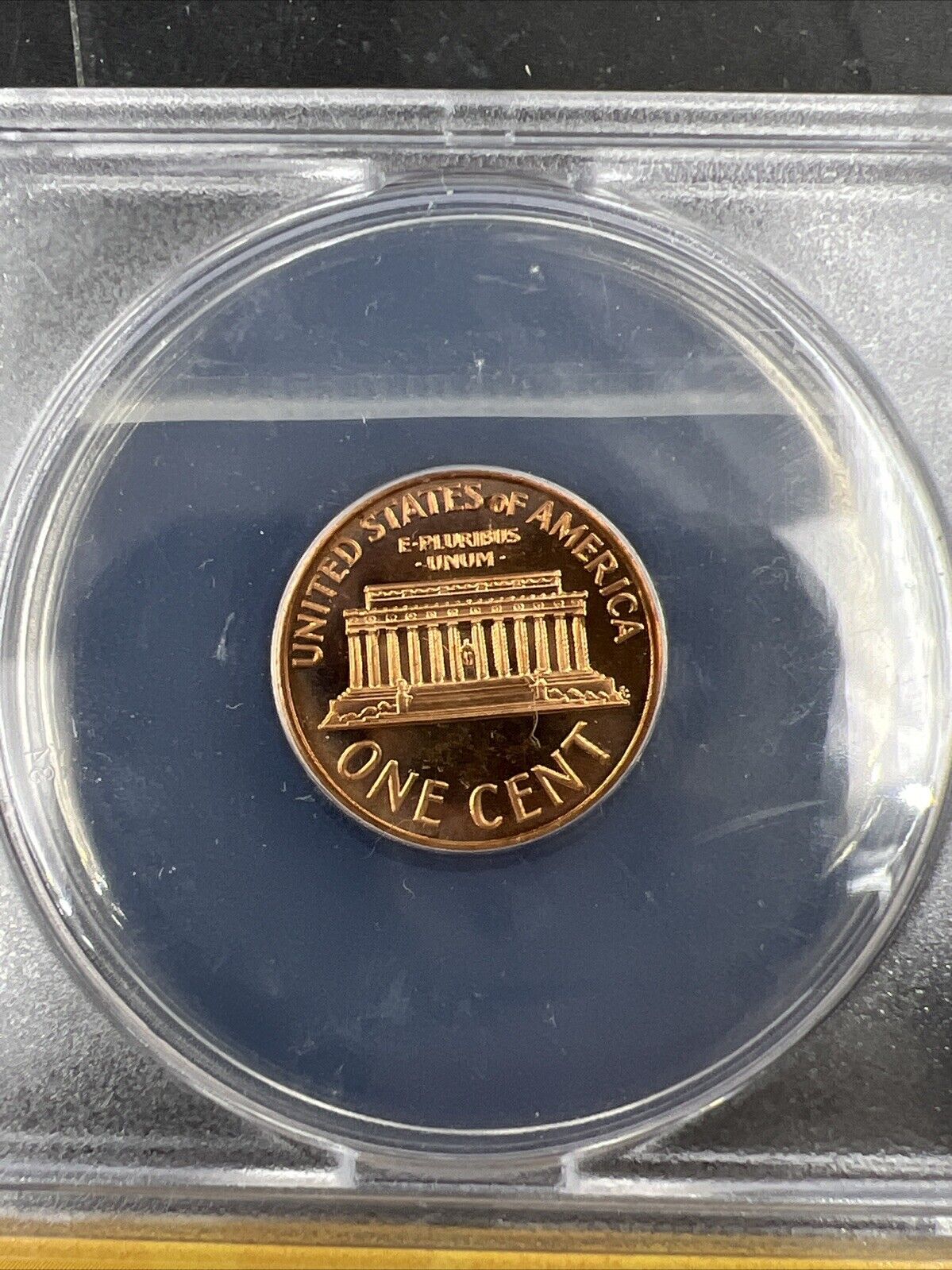 1970 S 1c FS-1402 Small Date Variety Lincoln Memorial Cent Coin PF65 Cameo ANACS