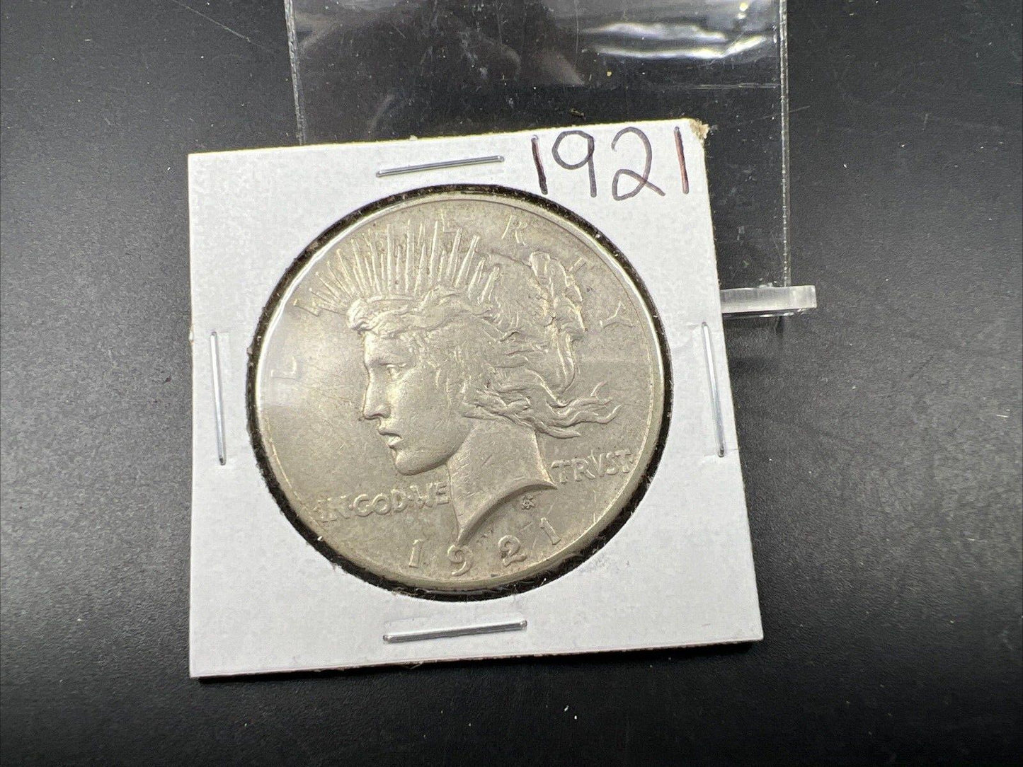 1921 P $1 Peace Silver Dollar Coin Choice VF Very Fine Circ