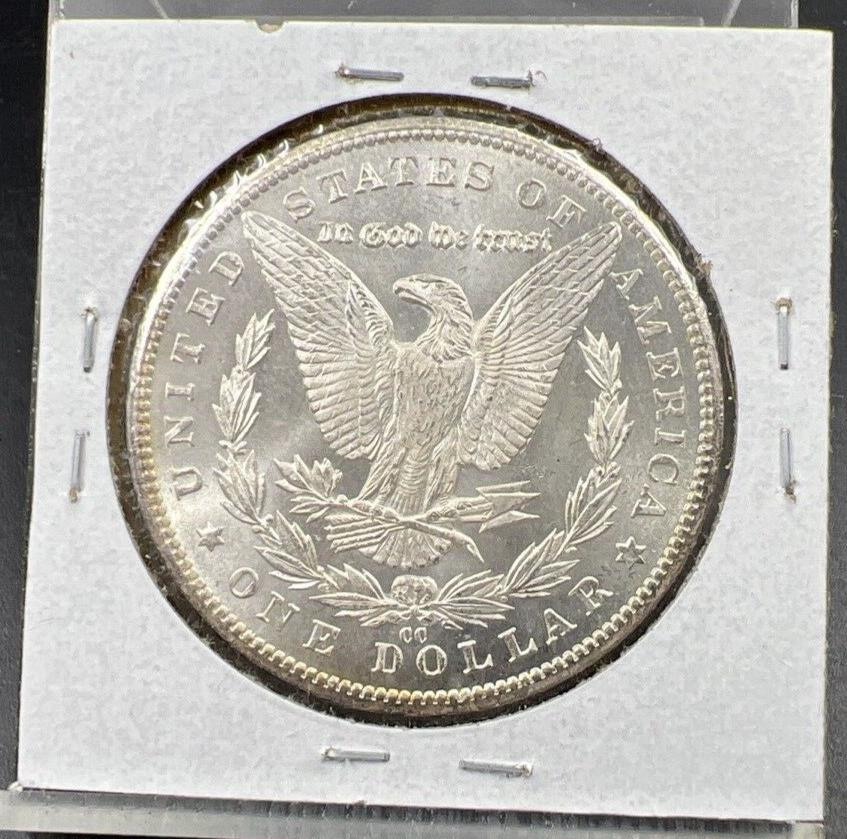 1884 CC $1 Morgan Silver Dollar Coin Choice BU UNC Uncirculated