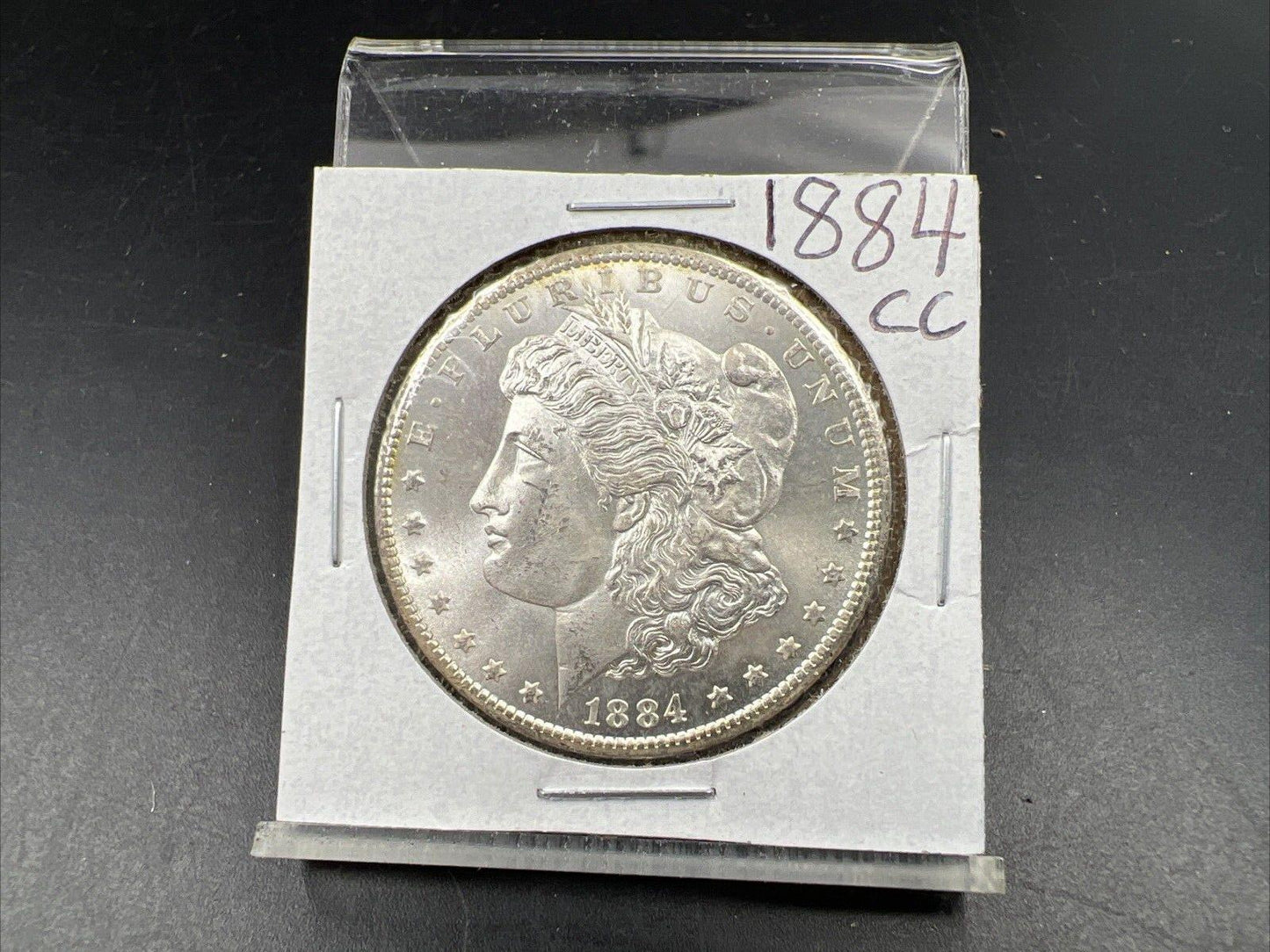 1884 CC $1 Morgan Silver Dollar Coin Choice BU UNC Uncirculated