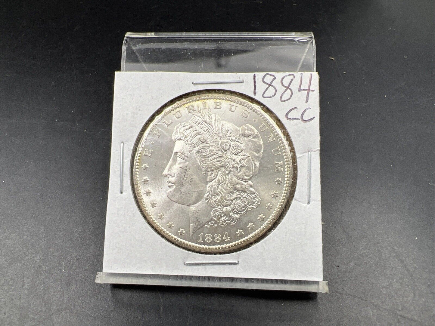 1884 CC $1 Morgan Silver Dollar Coin Choice BU UNC Uncirculated