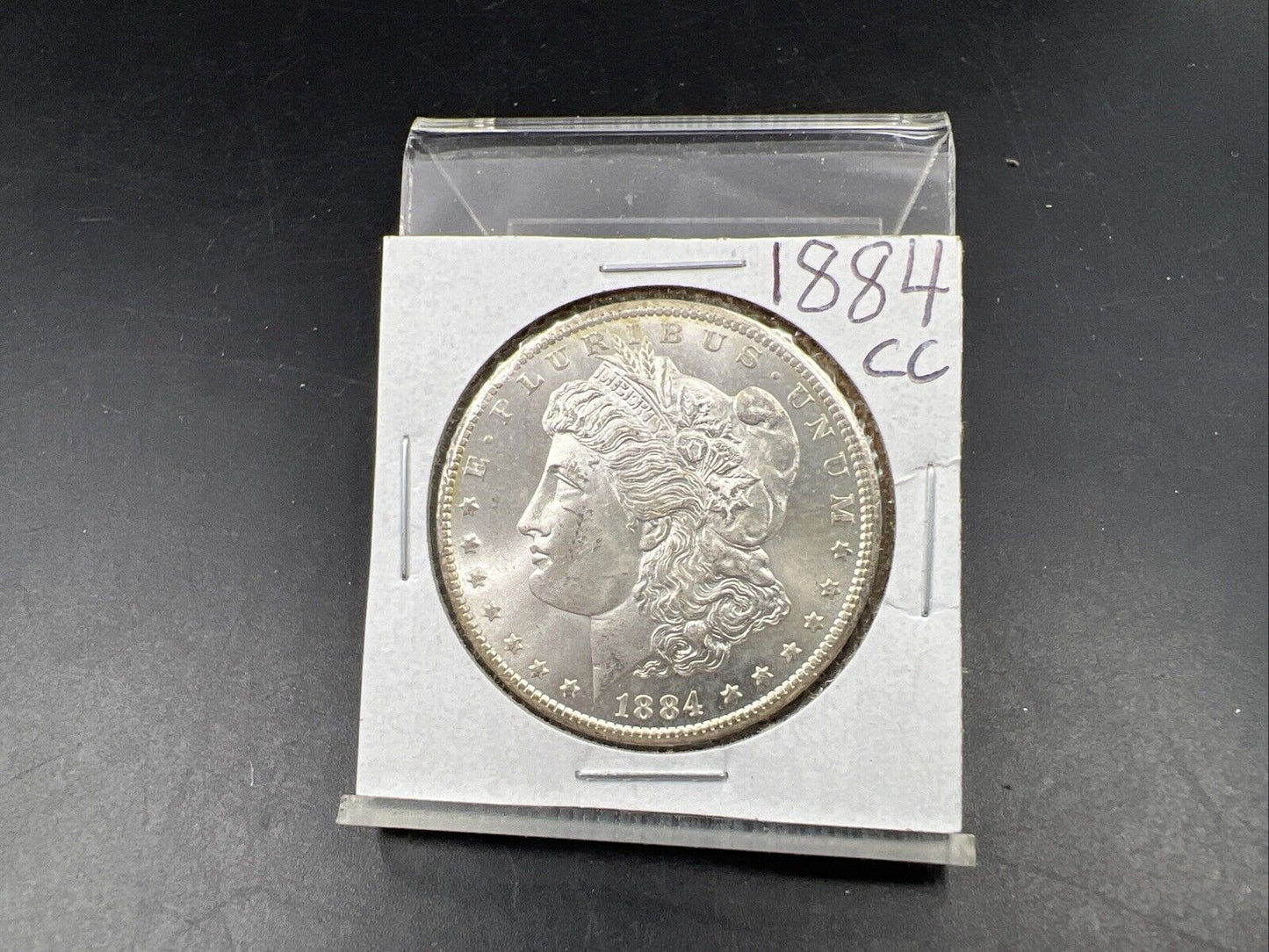 1884 CC $1 Morgan Silver Dollar Coin Choice BU UNC Uncirculated