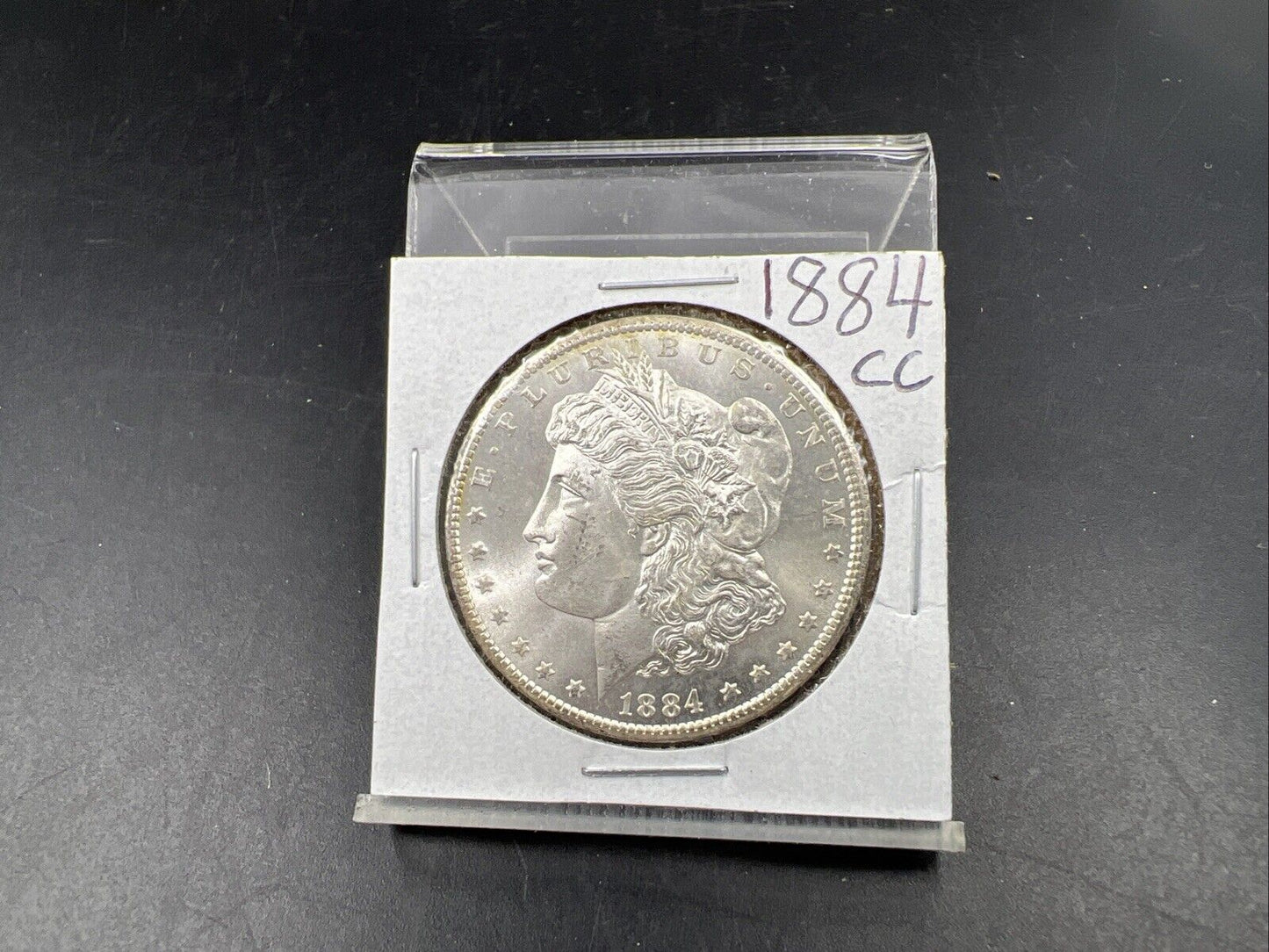 1884 CC $1 Morgan Silver Dollar Coin Choice BU UNC Uncirculated