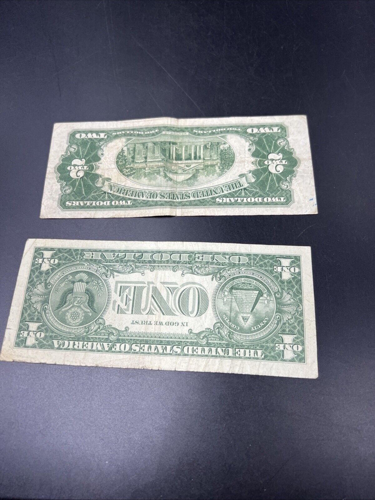 2 Note Set 1953 $2 * Star Legal Tender Note and 1957 $1 Star Silver Certificate