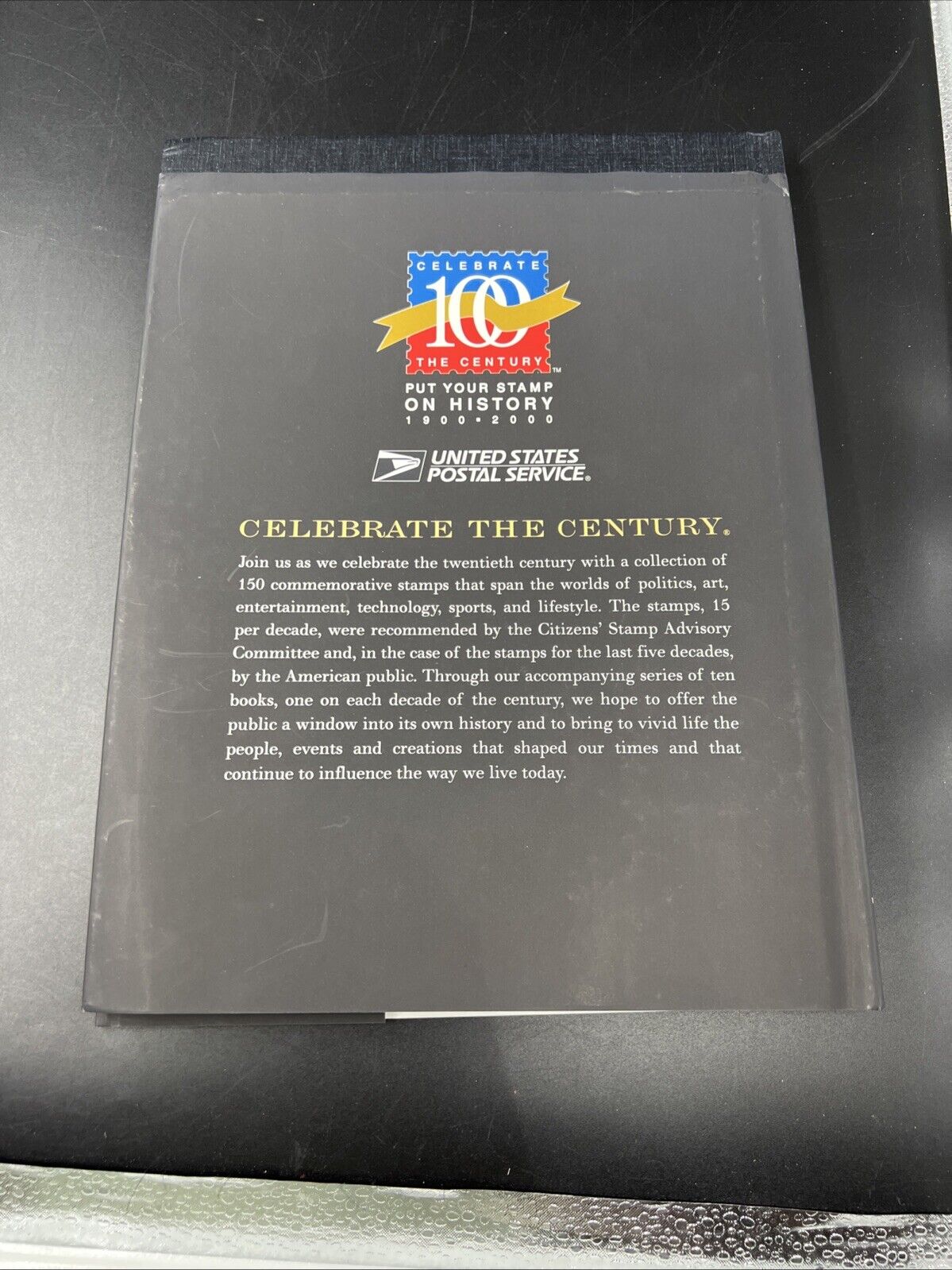 USPS 1980-1989 Celebrate The Century - Collection of Commemorative USPS Book