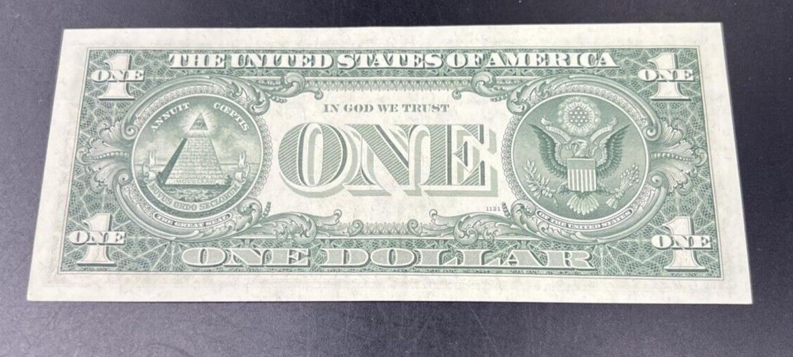 1988 A $1 One Dollar FRN Federal Reserve Note Uncirculated #102