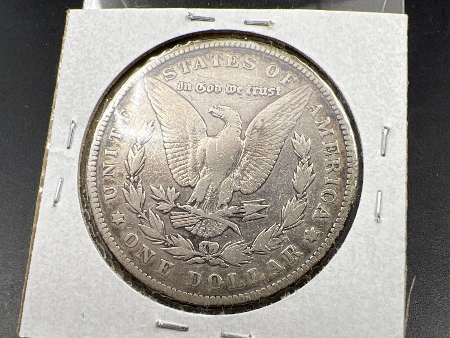 1904 P $1 Morgan Silver Dollar Coin Choice VF Very Fine Circ Neat Toning