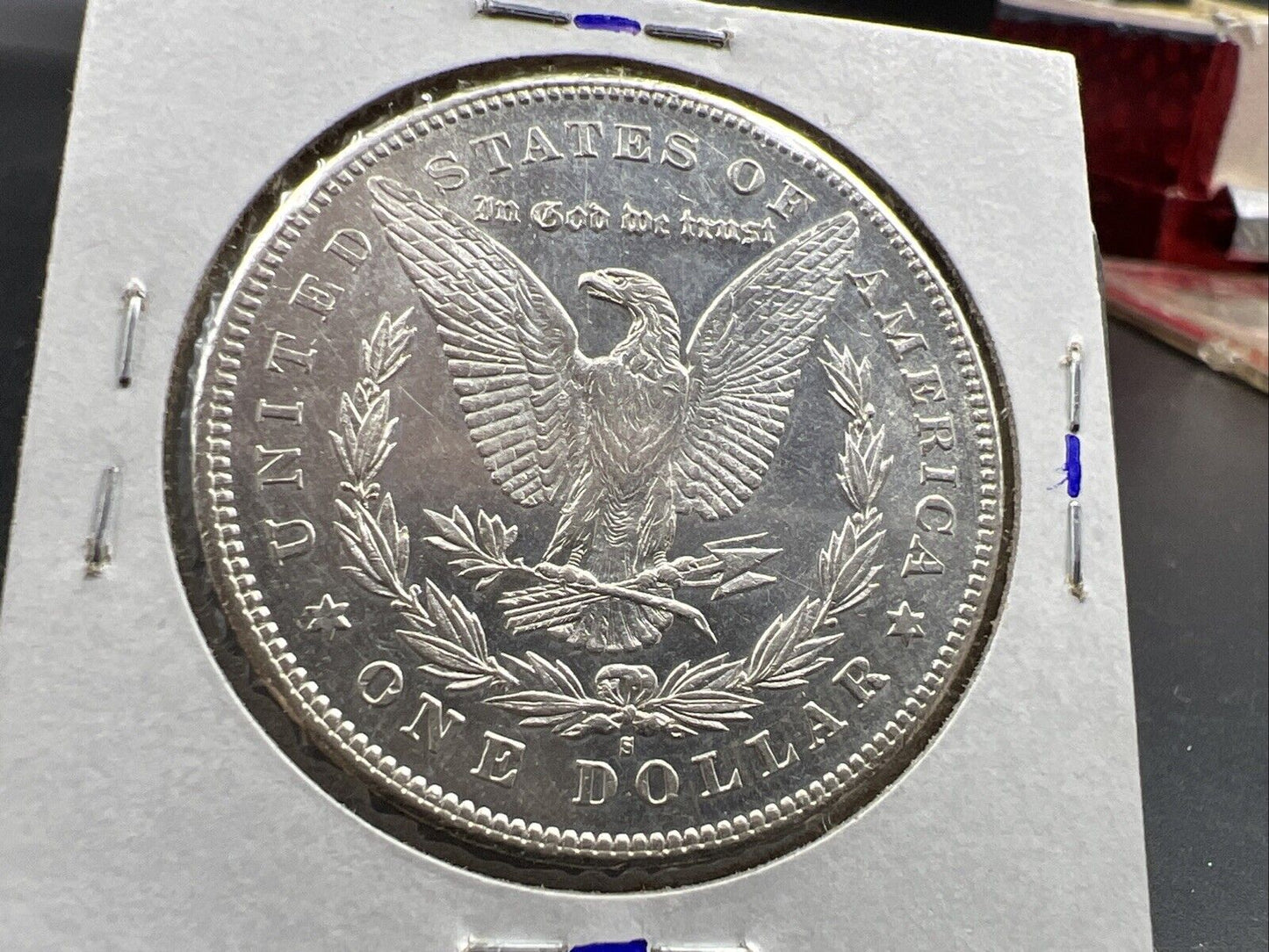 1878 S $1 Morgan Silver Dollar Coin UNC Uncirculated PL Obverse