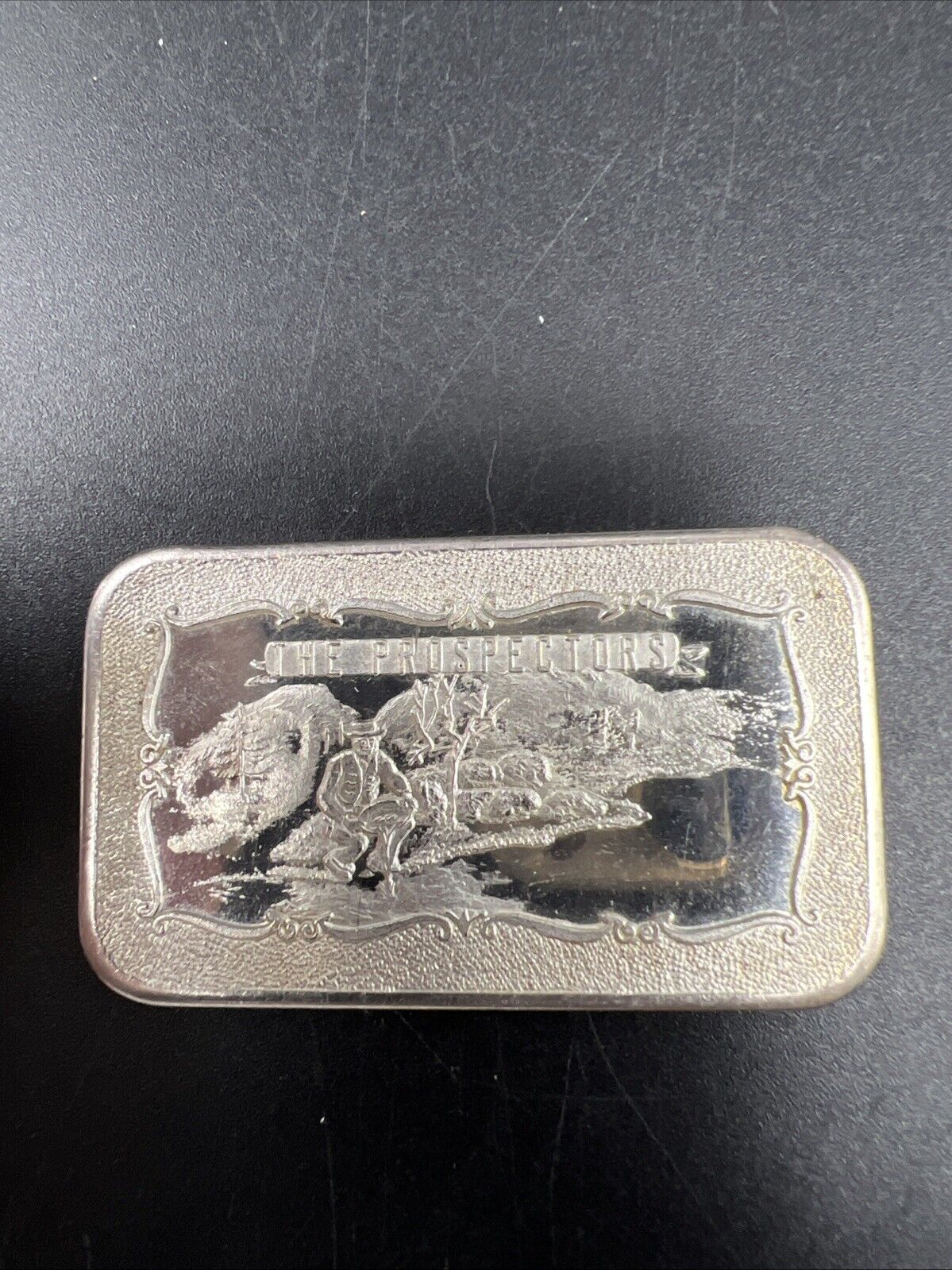 Mother Lode Mint The Prospectors 1 oz .999 Fine Silver Bar CH UNC