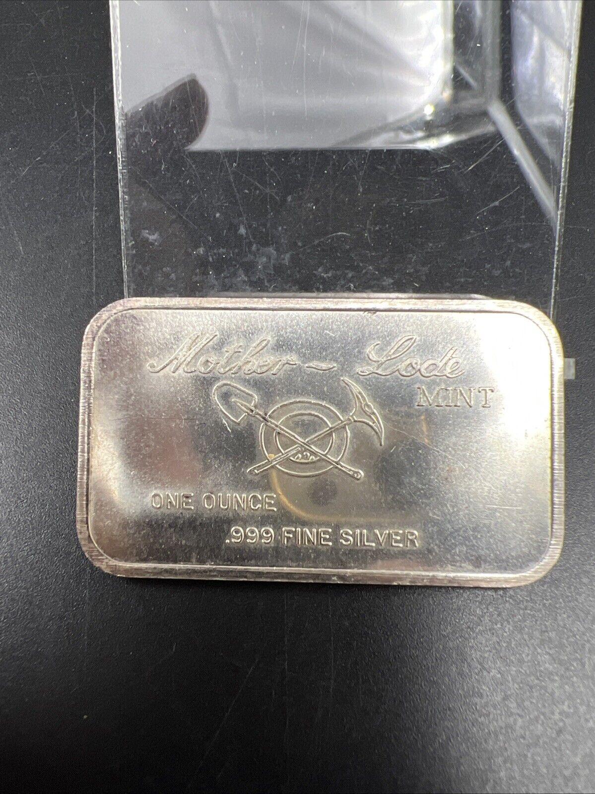 Mother Lode Mint The Prospectors 1 oz .999 Fine Silver Bar CH UNC