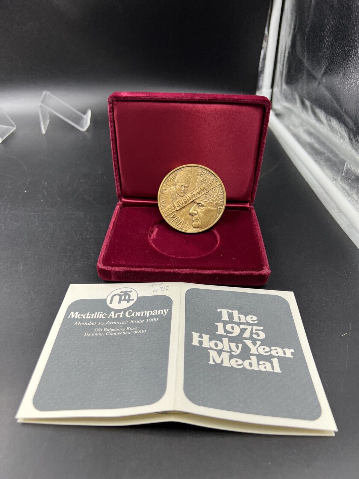 Medallic Art Co 1975 The Holy Year Medal UNC w/ Box & COA