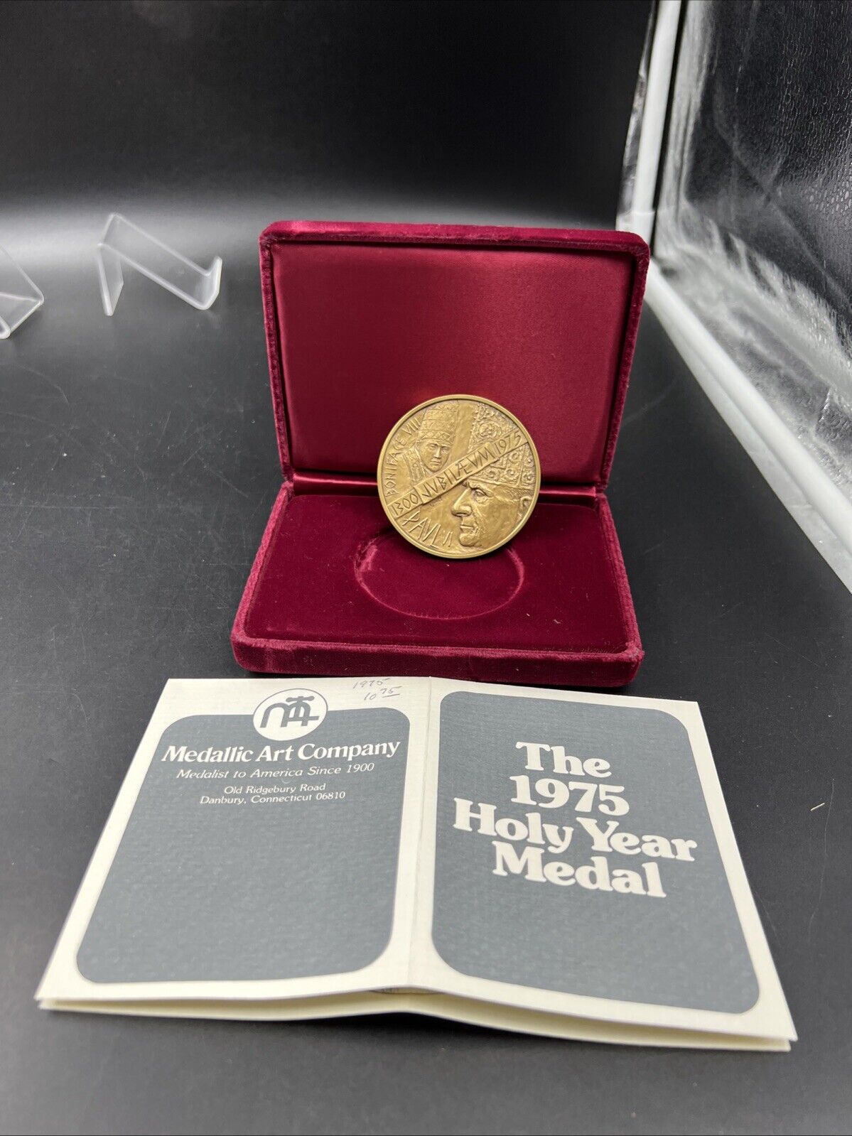 Medallic Art Co 1975 The Holy Year Medal UNC w/ Box & COA