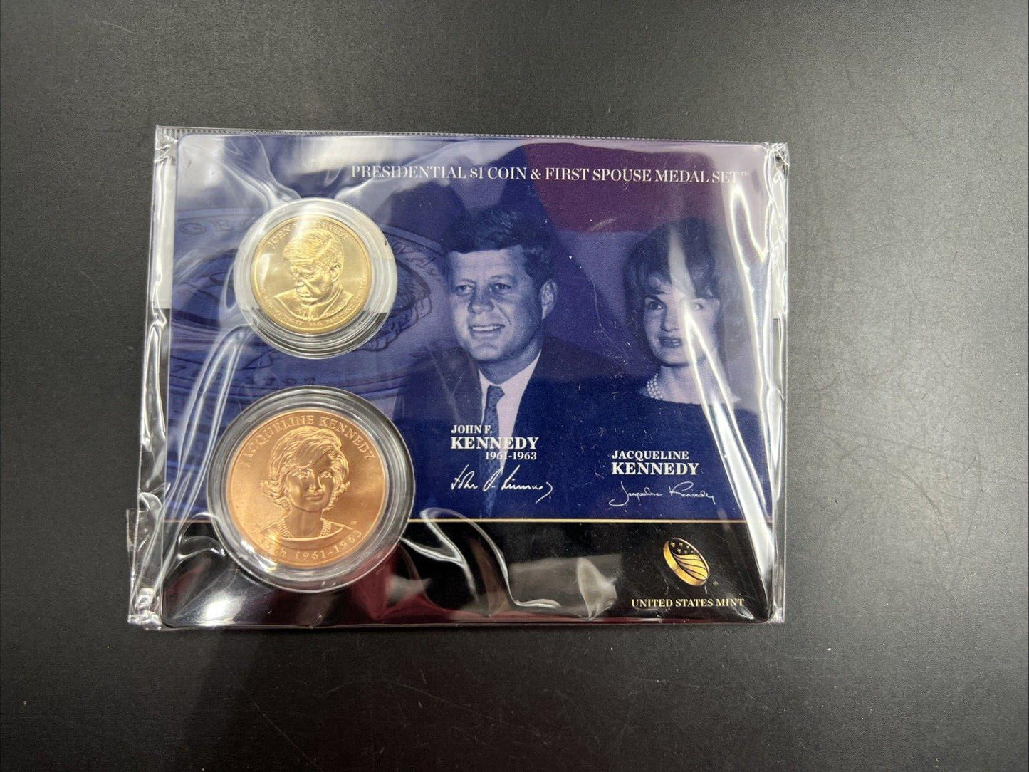 2015 Kennedy First Spouse $1 Presidential Coin & Medal Set OGP