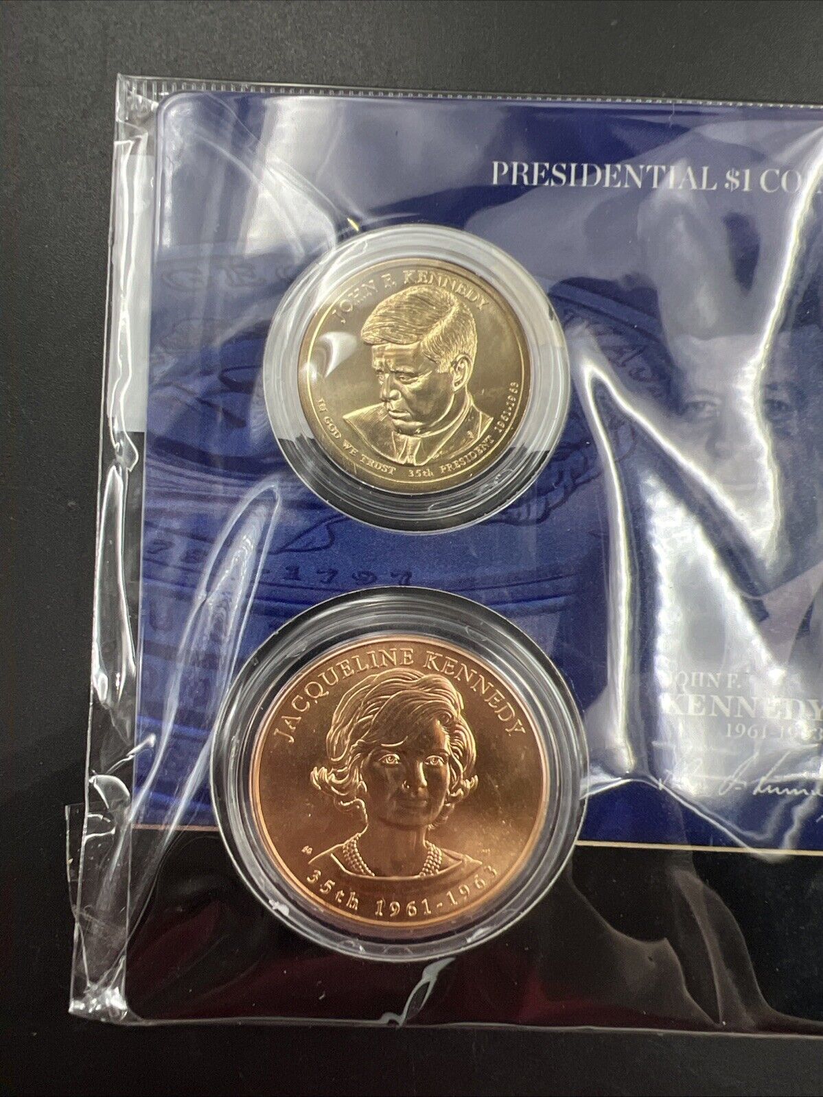 2015 Kennedy First Spouse $1 Presidential Coin & Medal Set OGP