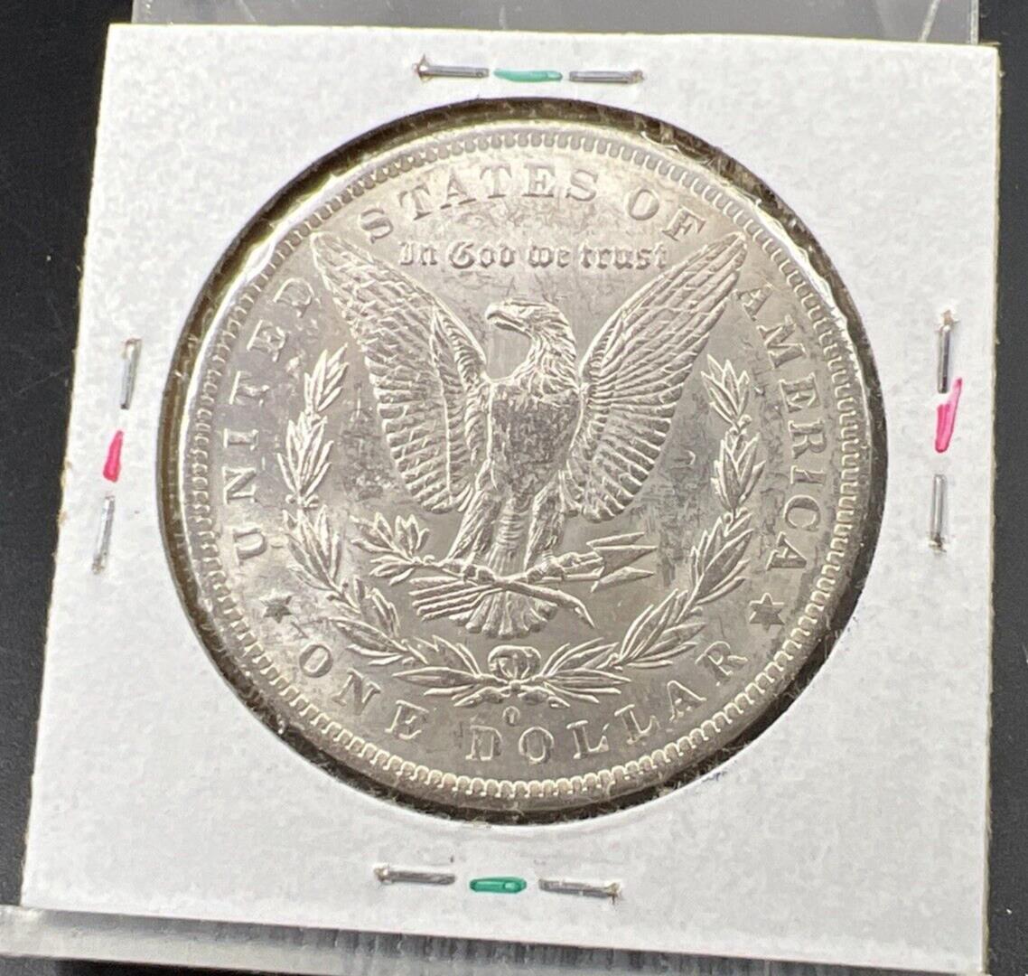 1883 O $1 Morgan Silver Dollar Coin Nice Toning Obverse BU UNC