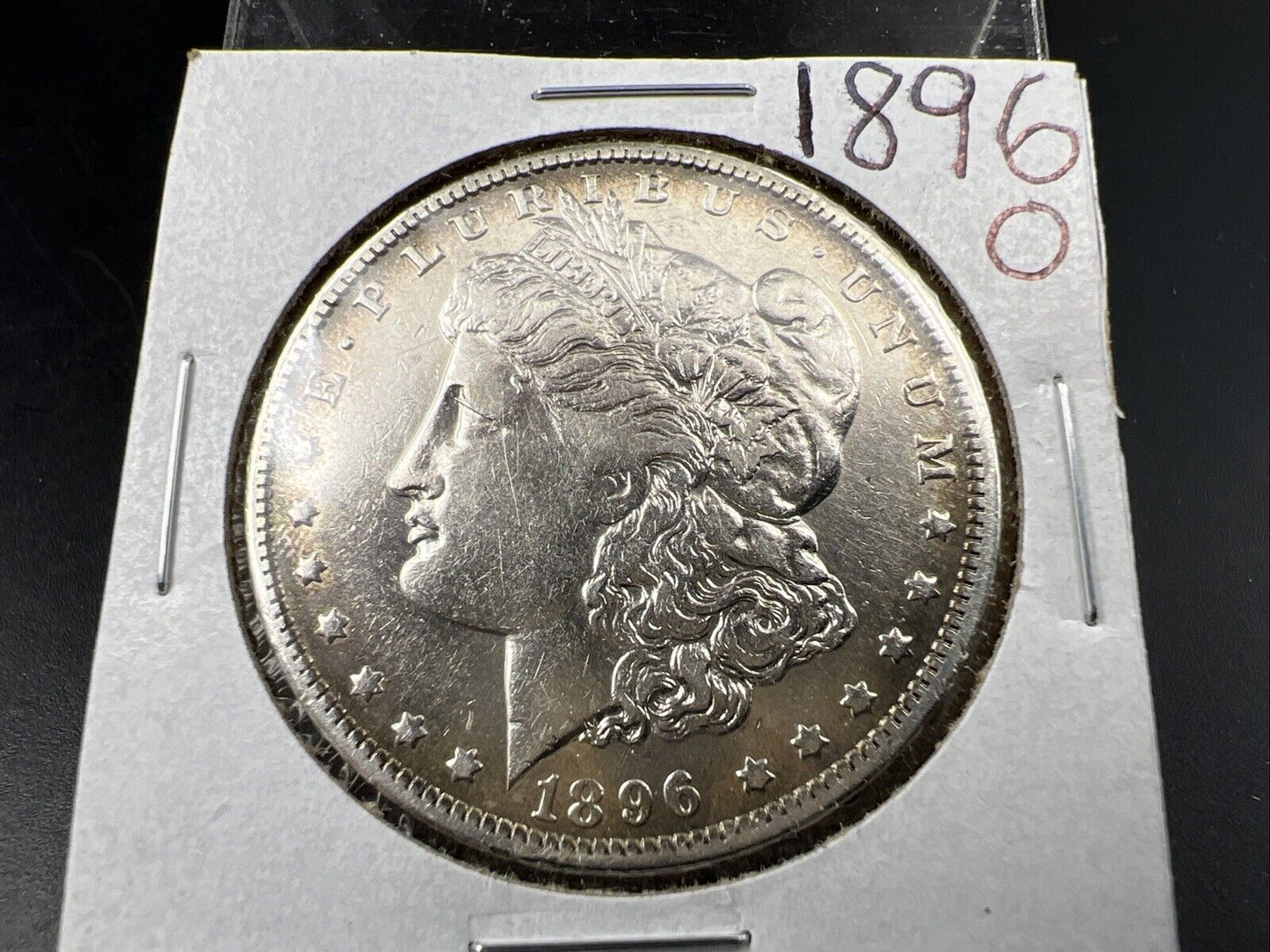 1896 O $1 Morgan Silver Dollar Coin XF EF Extra Fine Details Clean Semi Key Date