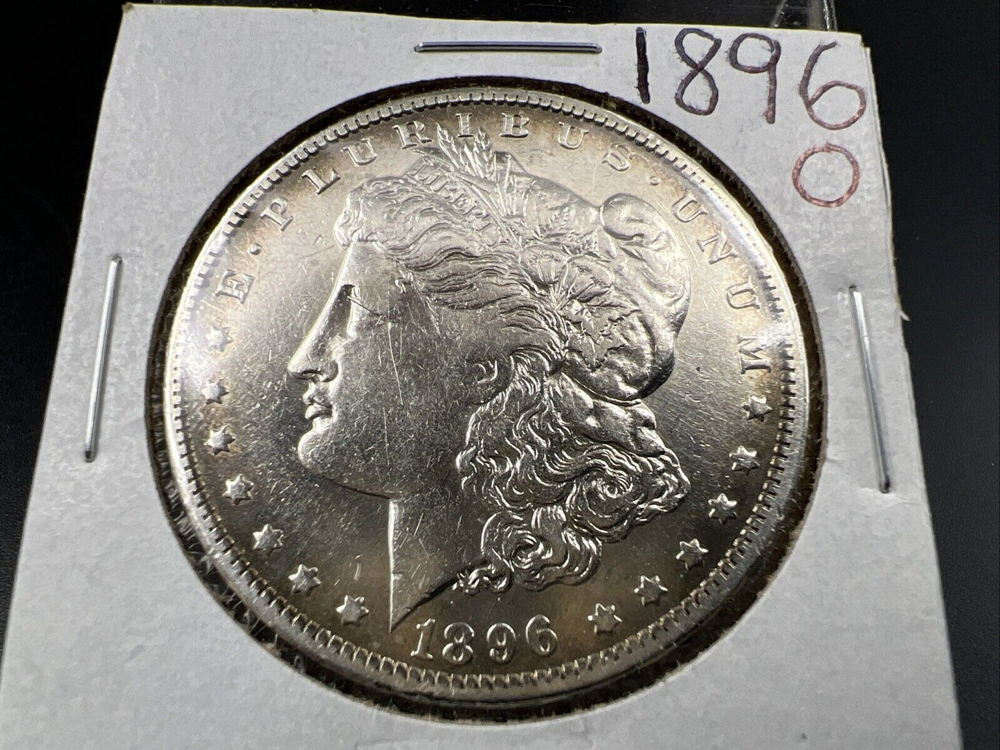 1896 O $1 Morgan Silver Dollar Coin XF EF Extra Fine Details Clean Semi Key Date