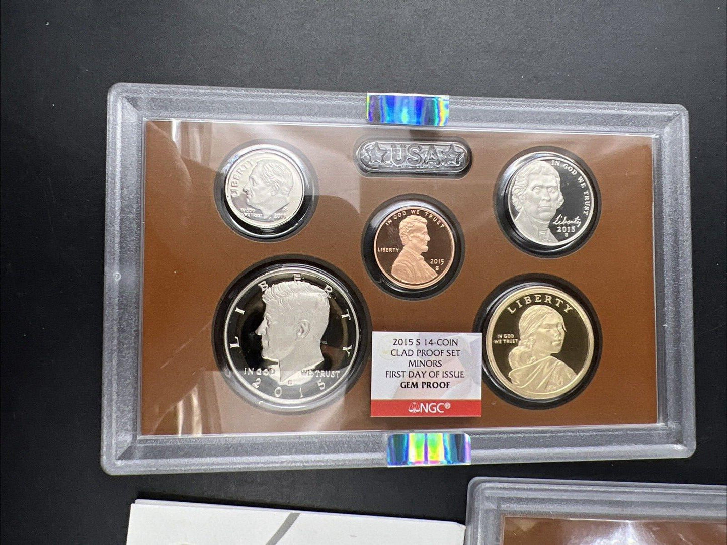 2015 US Mint OGP Proof Set NGC Certified First Day of Issue United States Mint