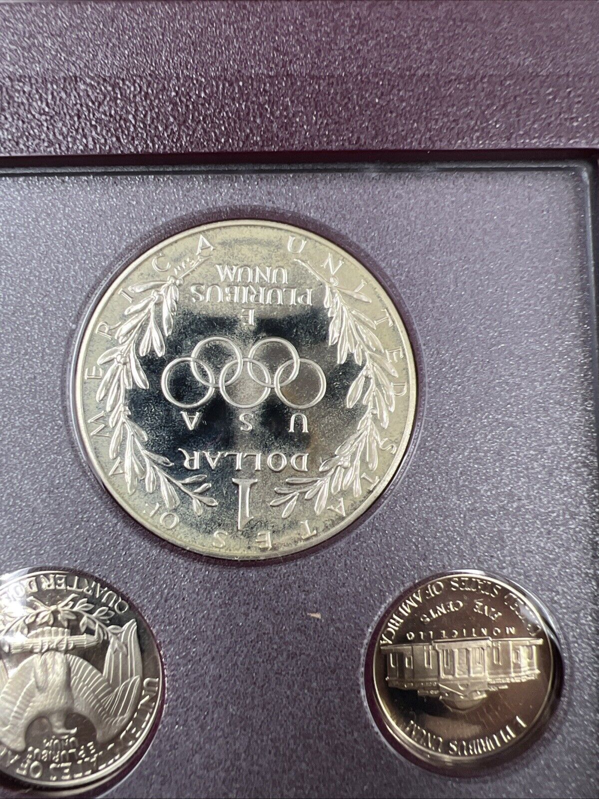 1988 S US Mint Prestige Proof Set OGP used Box & COA