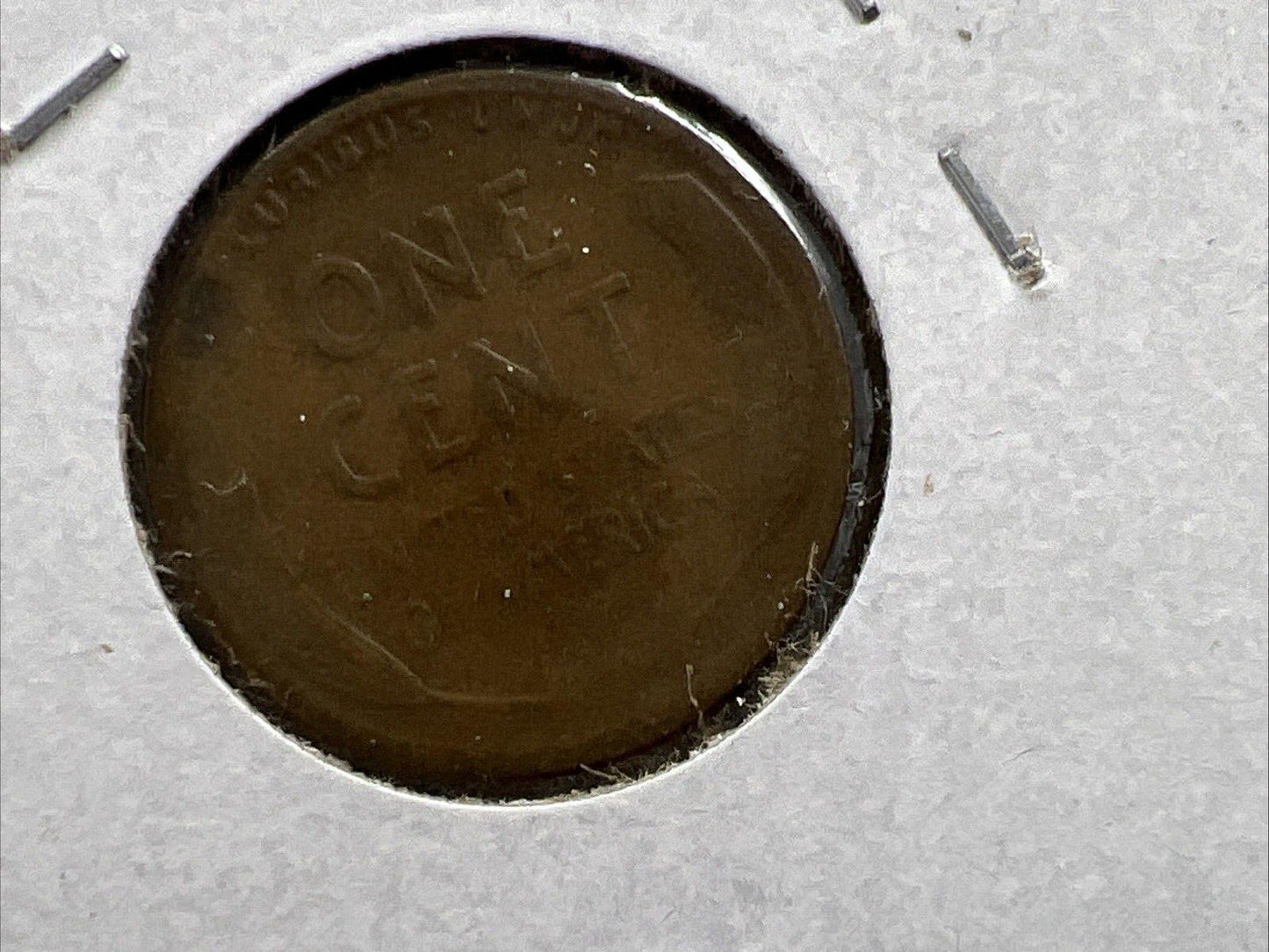 1924 D 1c Lincoln Wheat Cent Good / VG Circ 15% Rotated Die Error