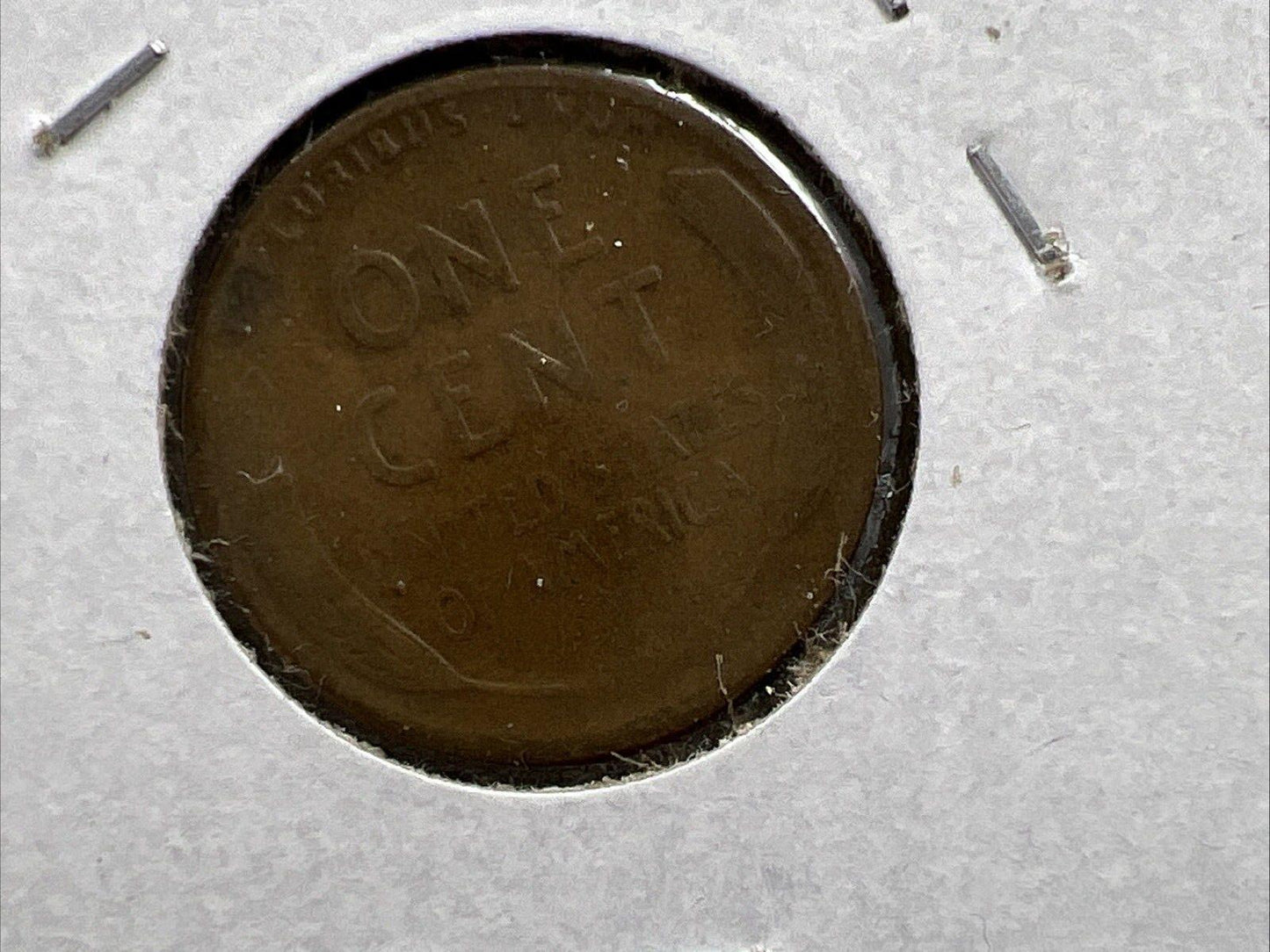 1924 D 1c Lincoln Wheat Cent Good / VG Circ 15% Rotated Die Error