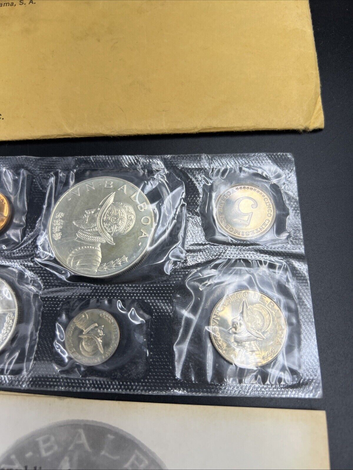 1968 Panama 6-Coin Gem Proof Set (ASW .9213 oz) w/ Envelope