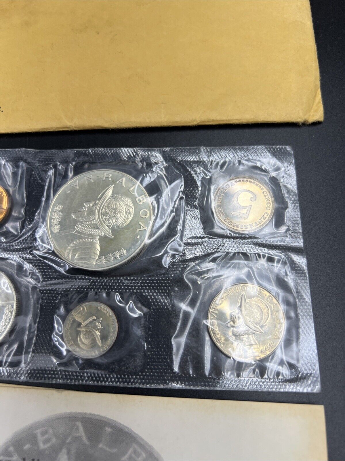 1968 Panama 6-Coin Gem Proof Set (ASW .9213 oz) w/ Envelope