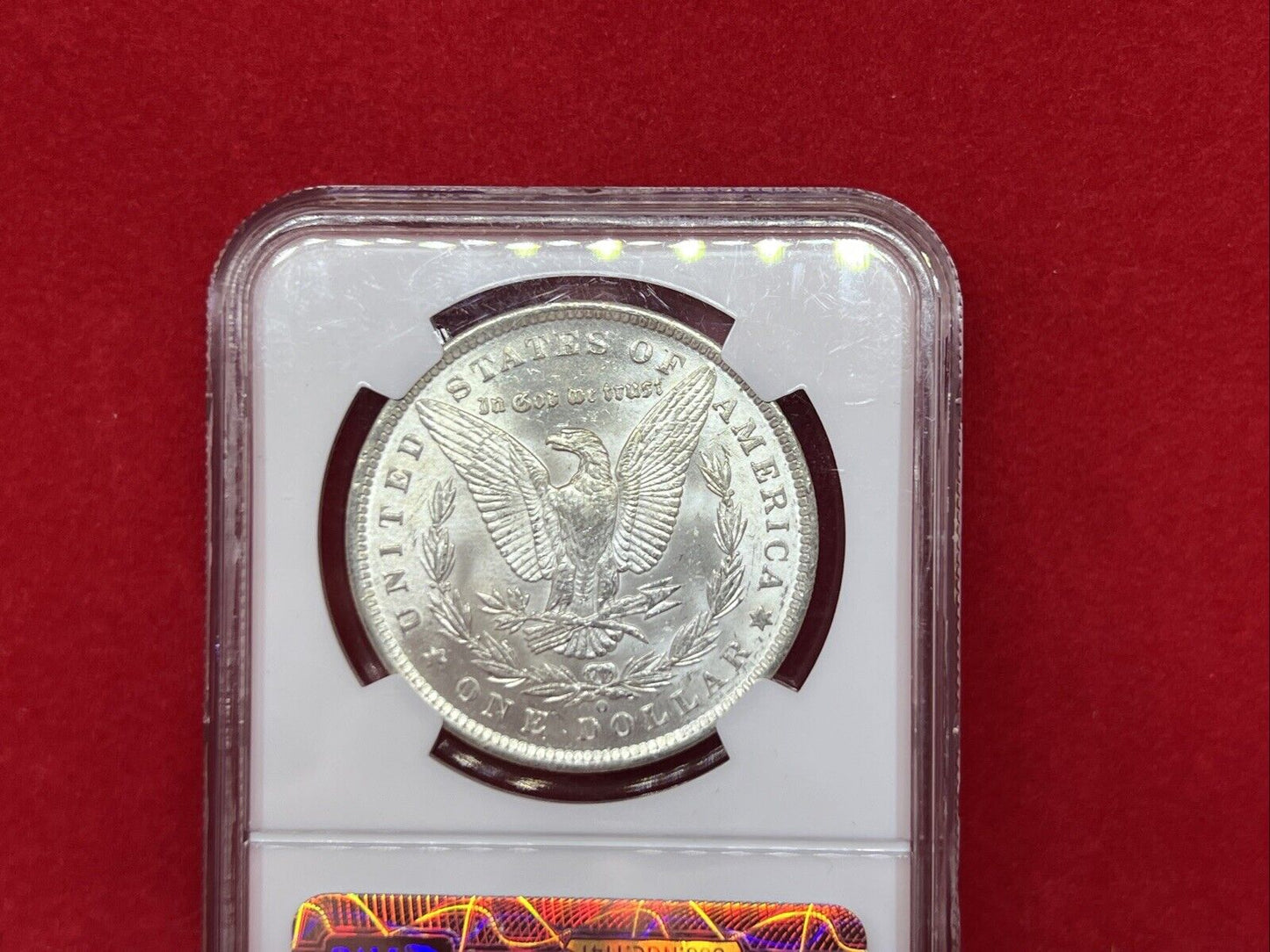 1890 O $1 Morgan Silver Dollar Coin NGC MS63 Choice BU Certified Brown Label