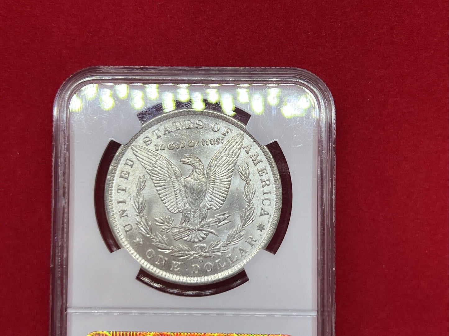 1890 O $1 Morgan Silver Dollar Coin NGC MS63 Choice BU Certified Brown Label