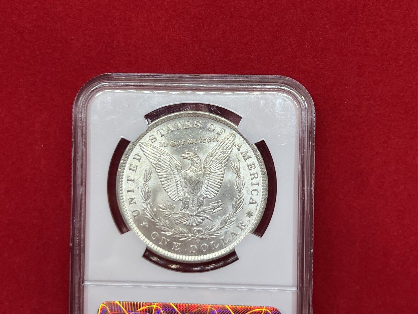 1890 O $1 Morgan Silver Dollar Coin NGC MS63 Choice BU Certified Brown Label