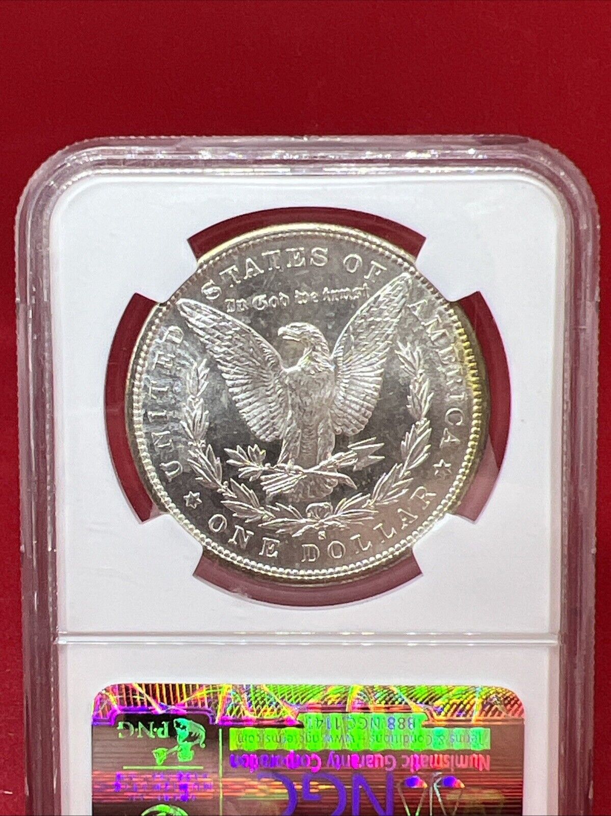 1881 S $1 Morgan Silver Dollar Coin NGC MS66 Gem BU Certified