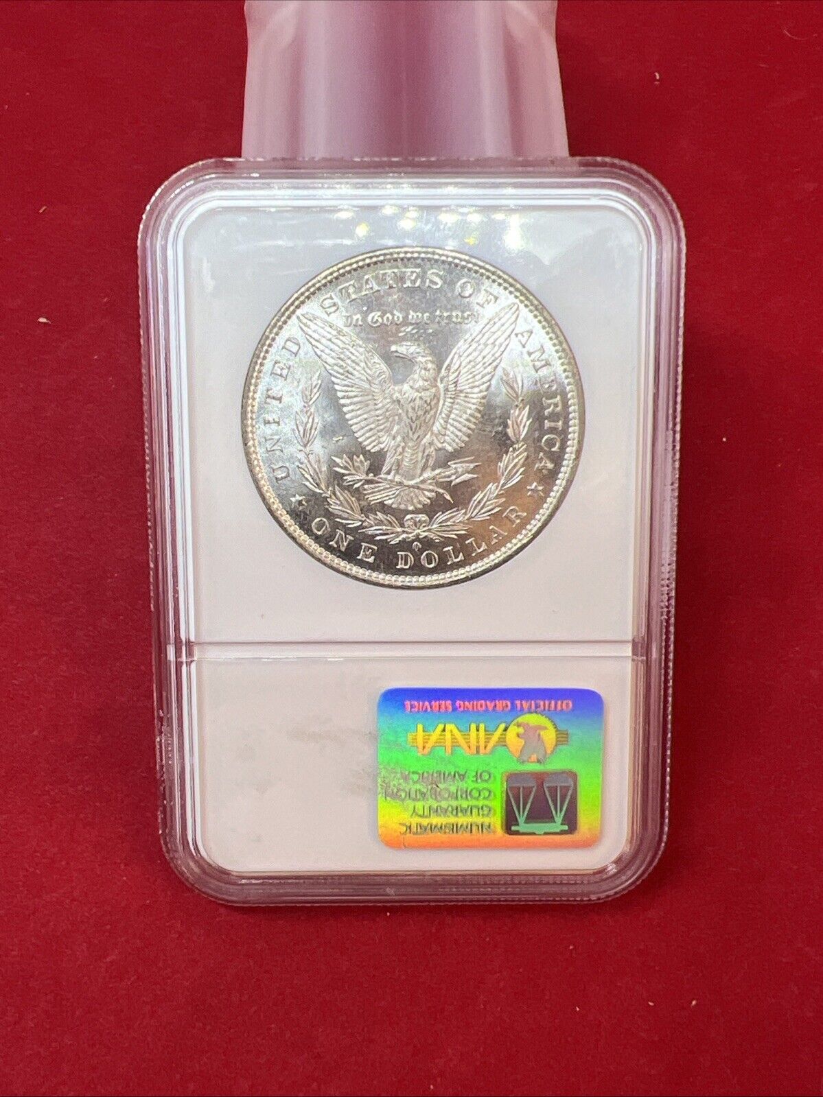 1881 O $1 Morgan Silver Dollar Coin NGC MS64 Choice BU UNC Certified Used Slab