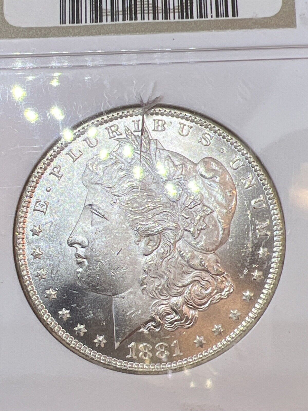 1881 O $1 Morgan Silver Dollar Coin NGC MS64 Choice BU UNC Certified Used Slab