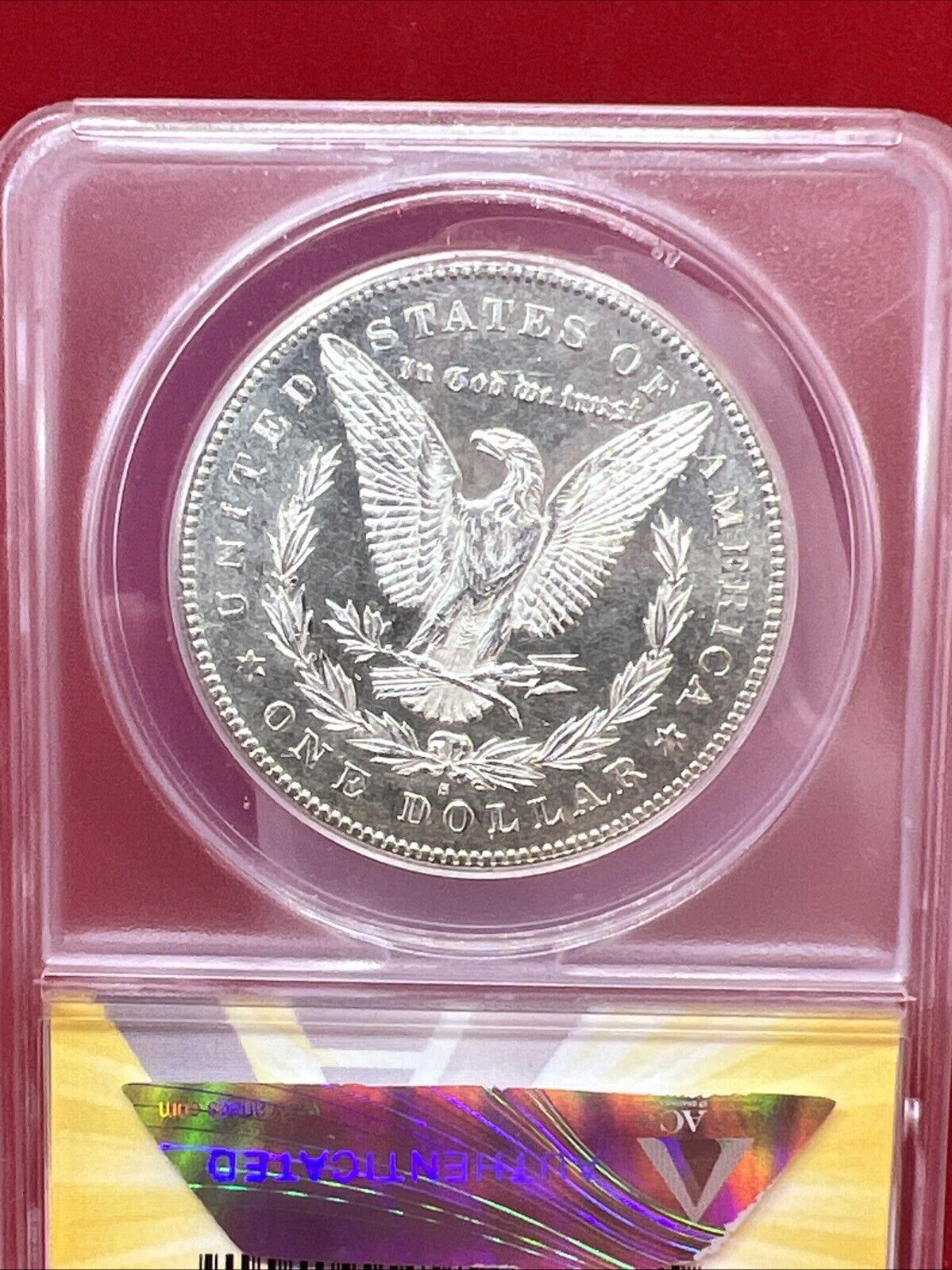 1878 S Morgan Silver Dollar ANACS MS61 PL Proof Like - Stunning!